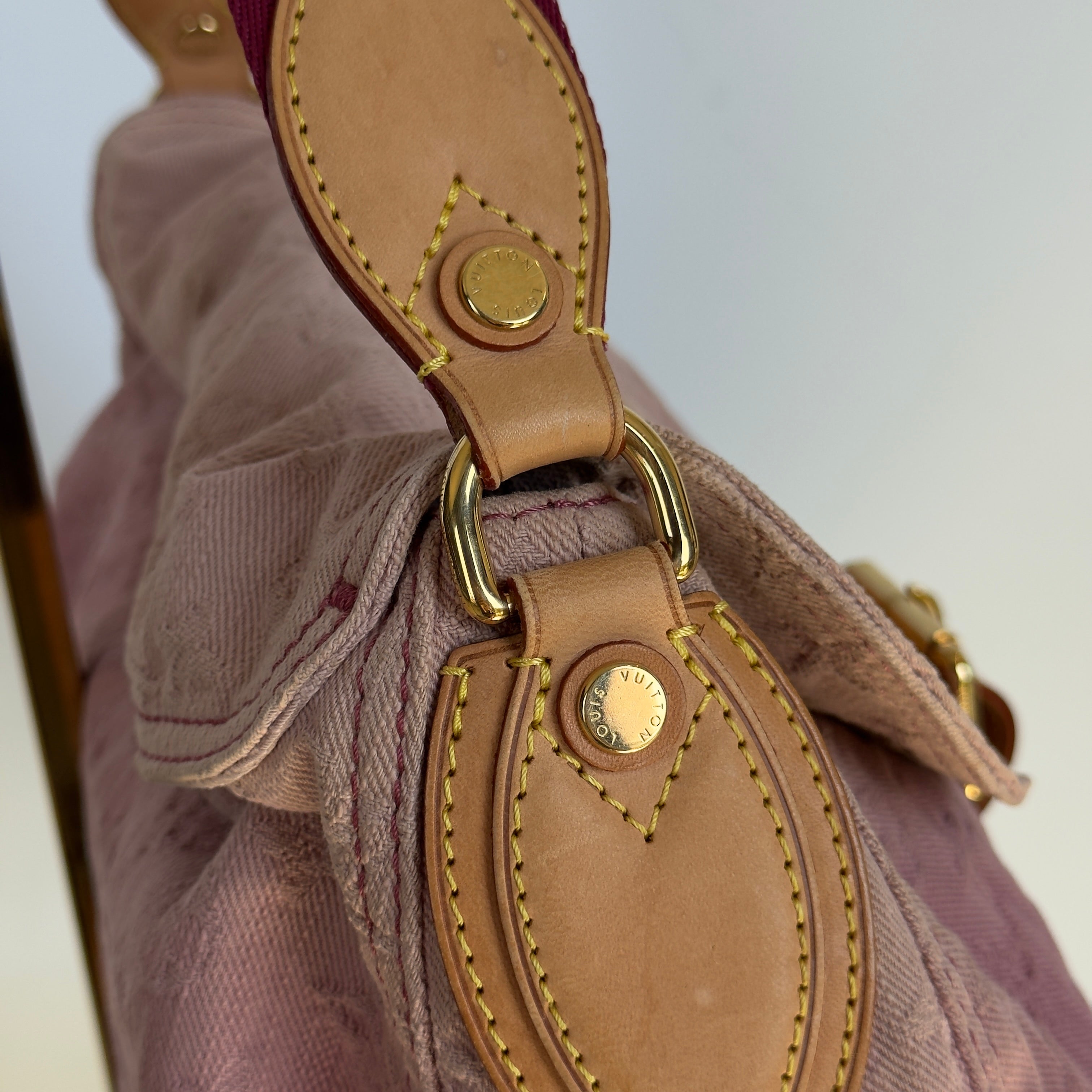 Louis Vuitton Denim Sunray Rouge Fauviste - Queen May