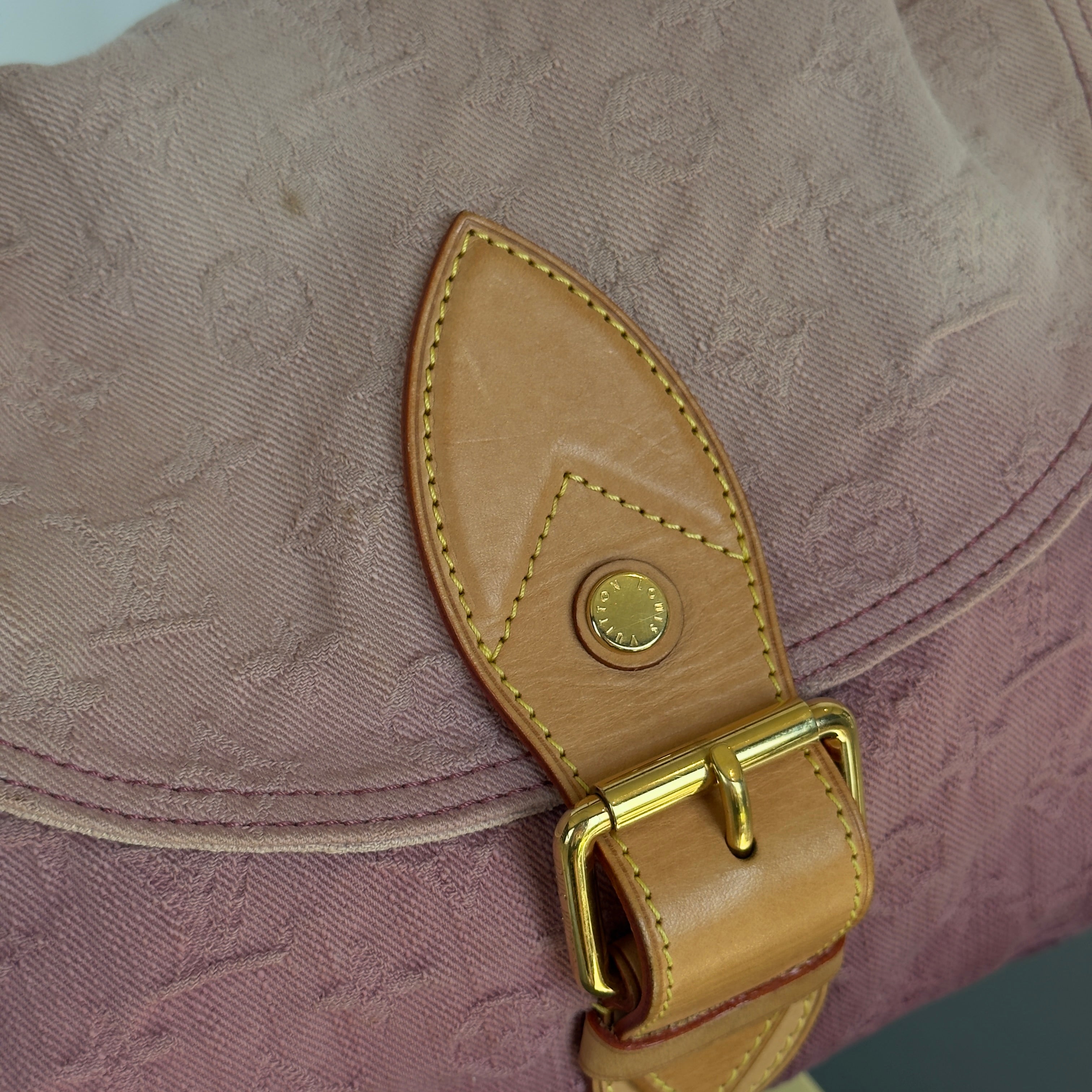 Louis Vuitton Denim Sunray Rouge Fauviste - Queen May