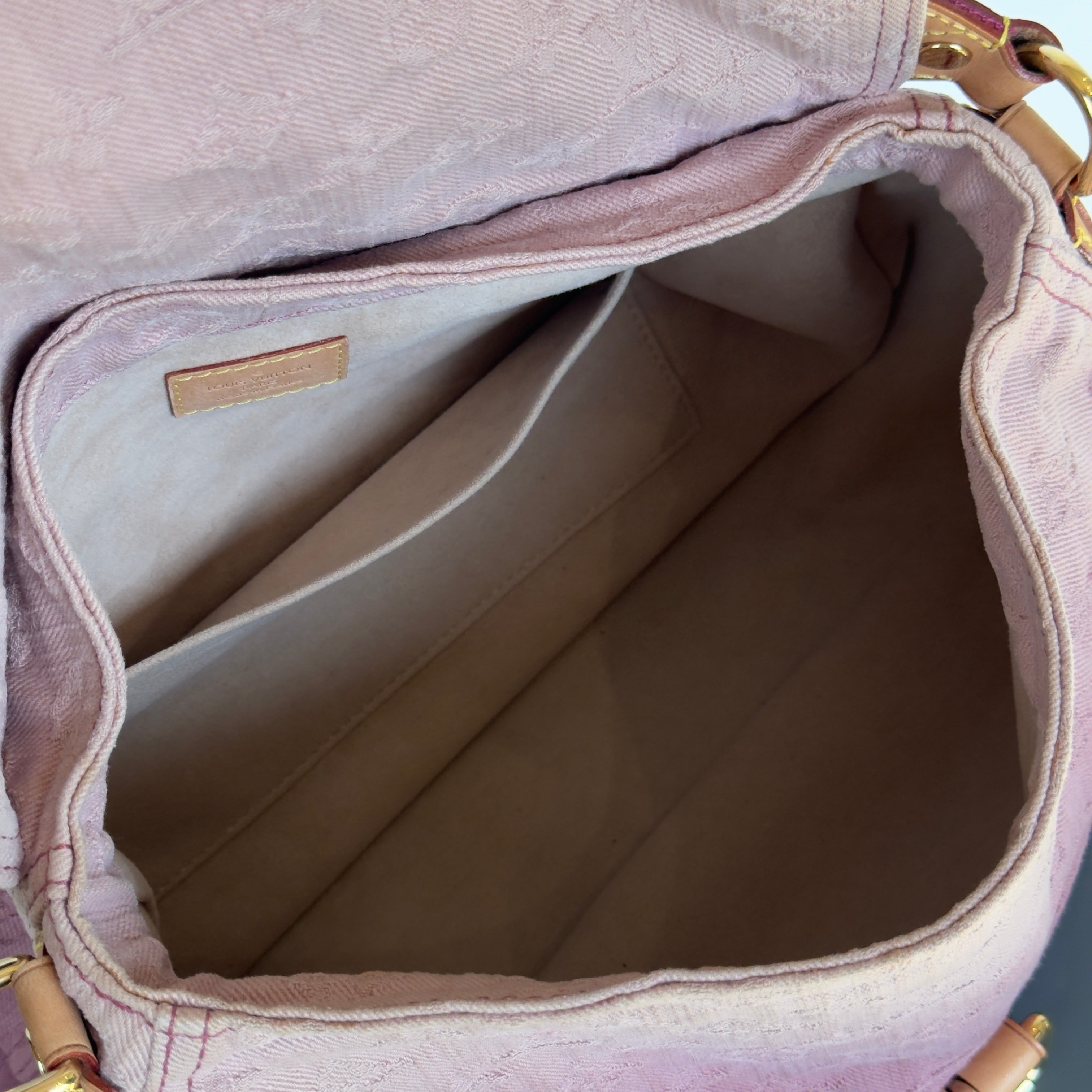 Louis Vuitton Denim Sunray Rouge Fauviste - Queen May