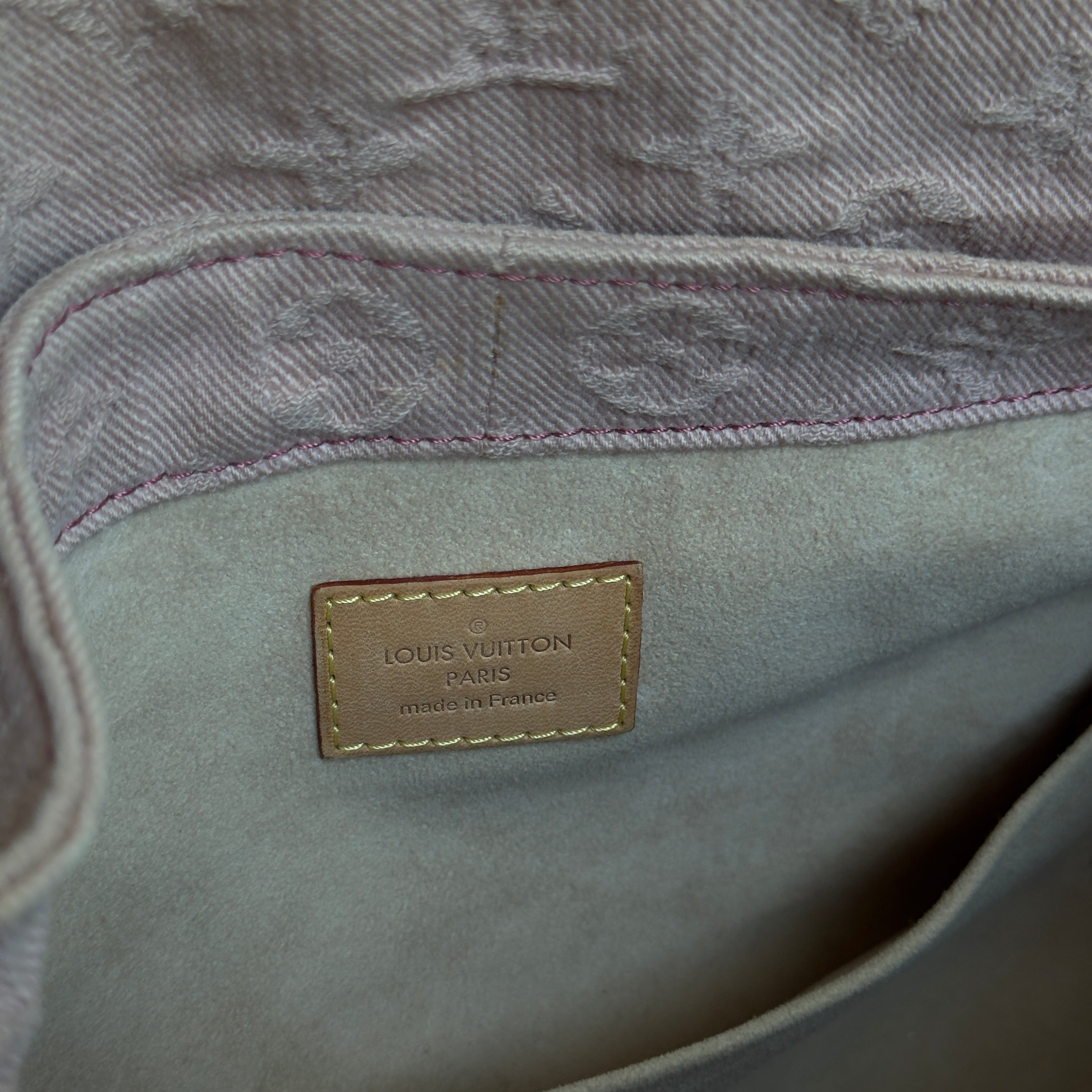 Louis Vuitton Denim Sunray Rouge Fauviste - Queen May