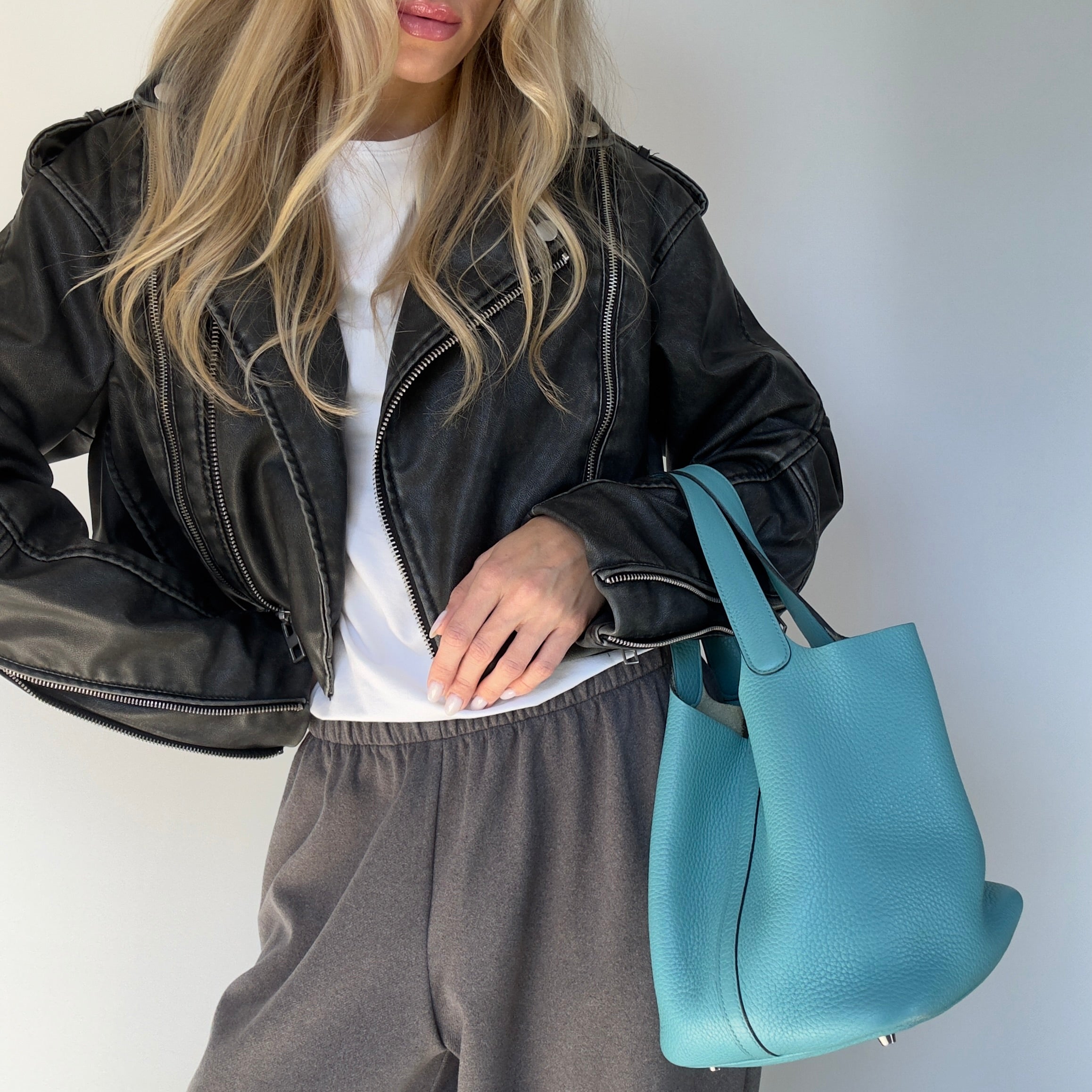 Hermes Picotin 22 Clemence Palladium Hardware - Queen May