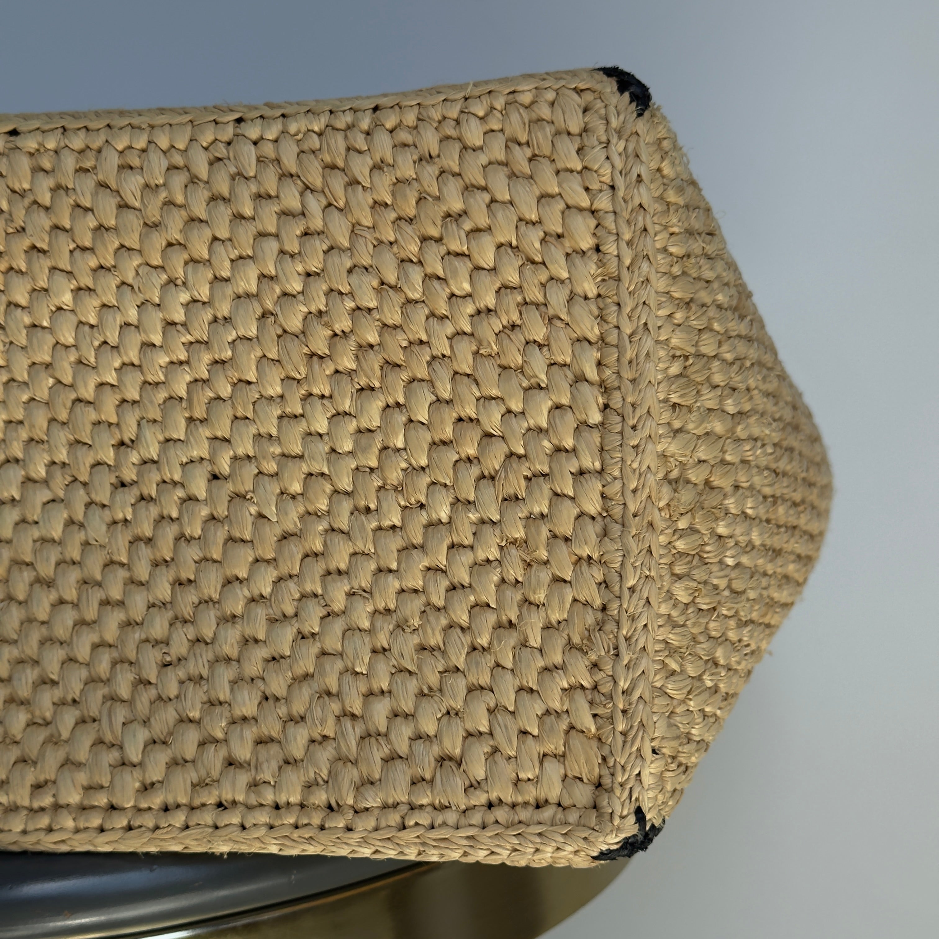 Loewe X Paula's Ibiza Font Large Tote Bag Raffia - Queen May