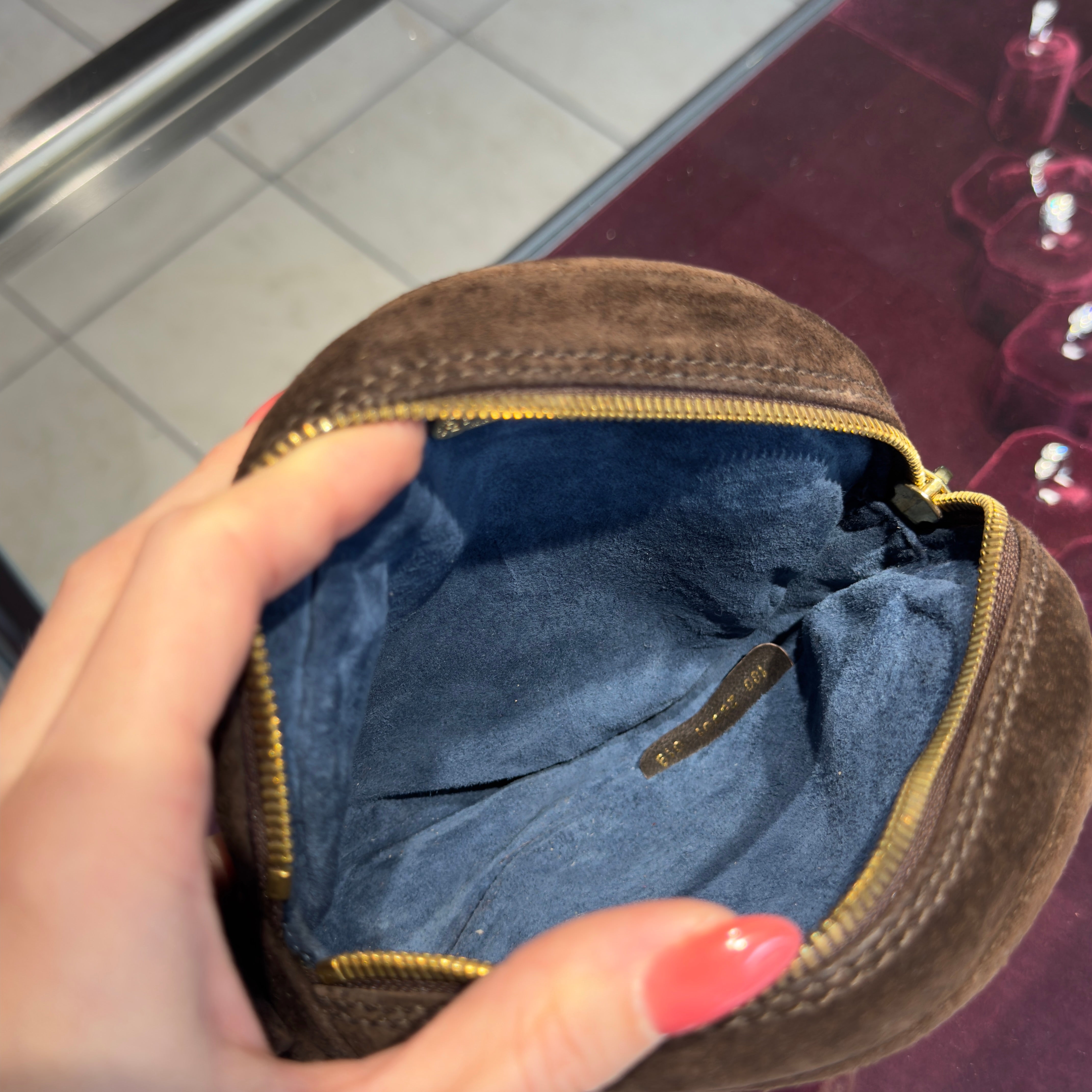 Rare Vintage Fendi Zodiac Bag Suede - Queen May