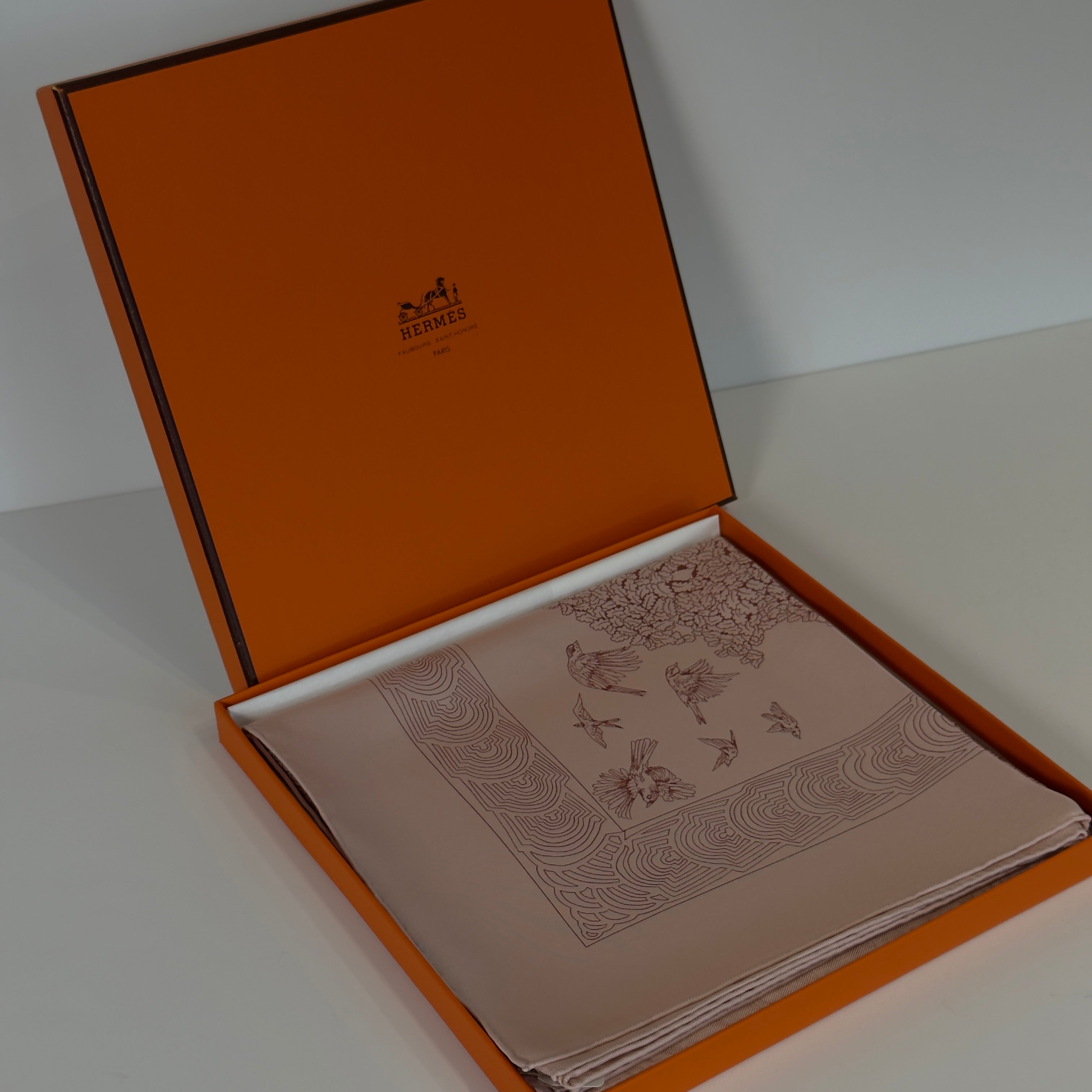 Hermes Les Legendes De L'Arbre Silk Scarf - Queen May