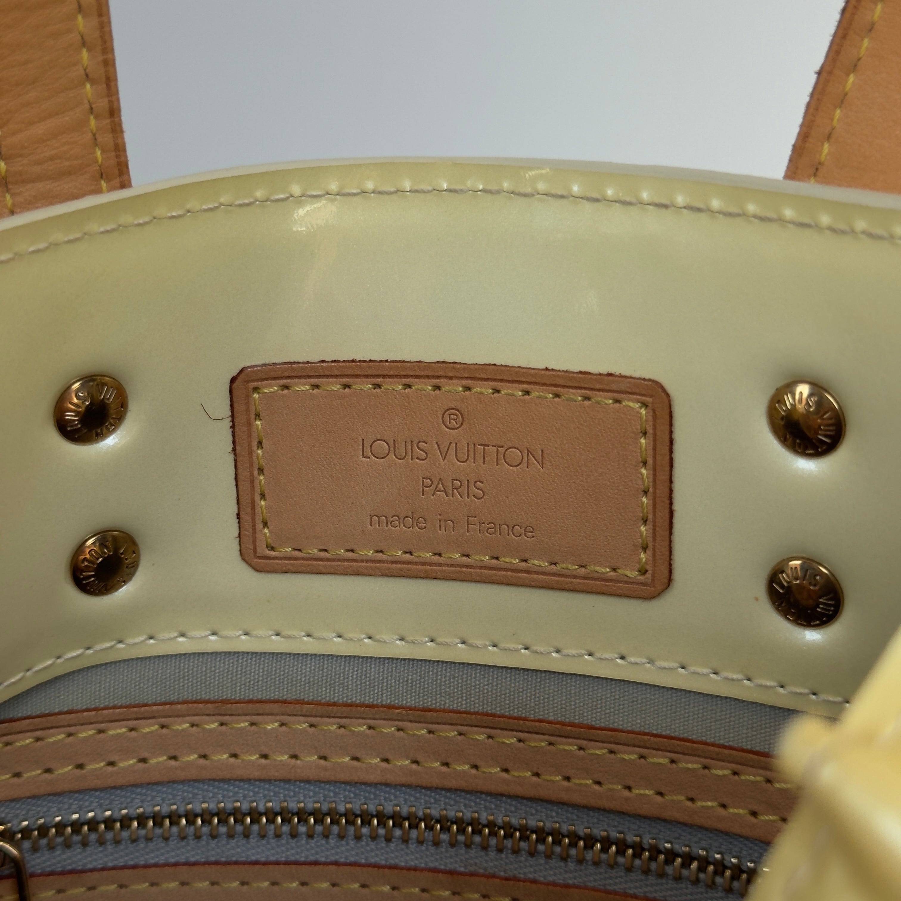 Louis Vuitton Monogram Vernis Reade Yellow - Queen May