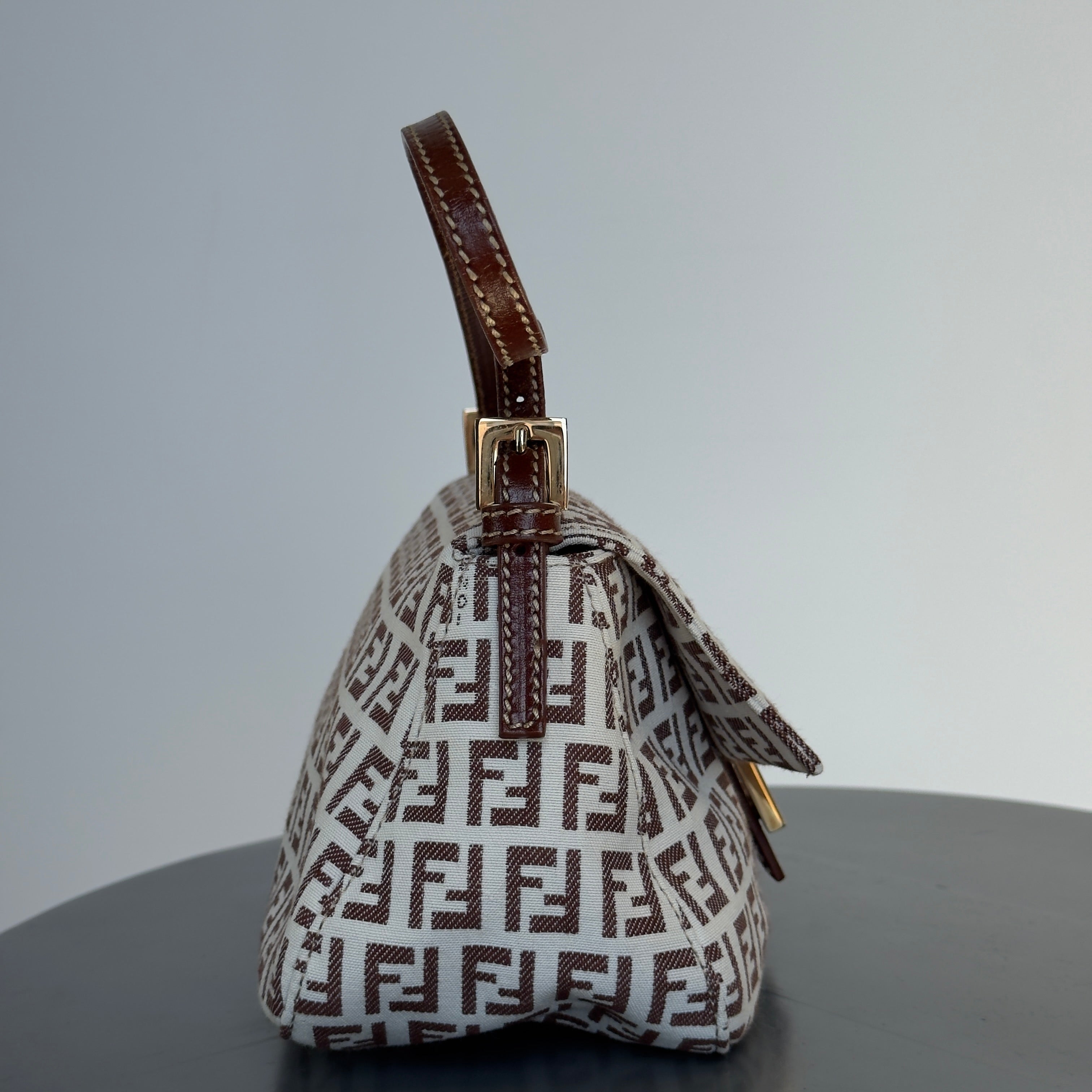 Fendi Zucchino Vitello Mini Mama Baguette - Queen May