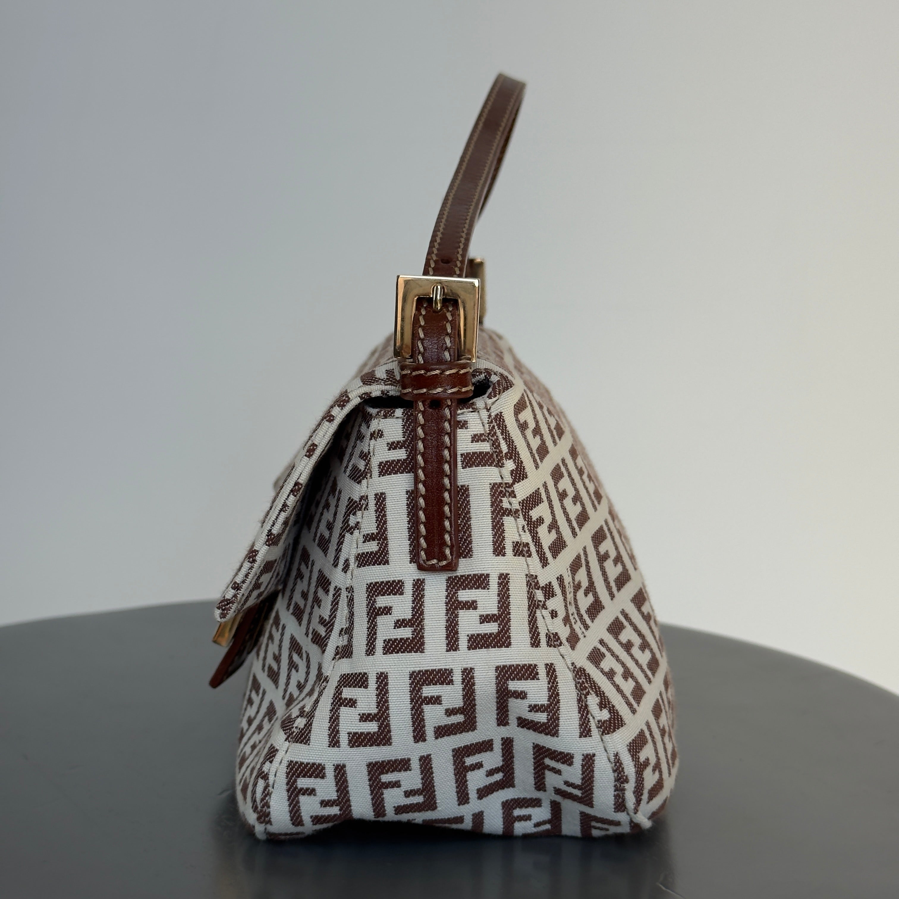 Fendi Zucchino Vitello Mini Mama Baguette - Queen May