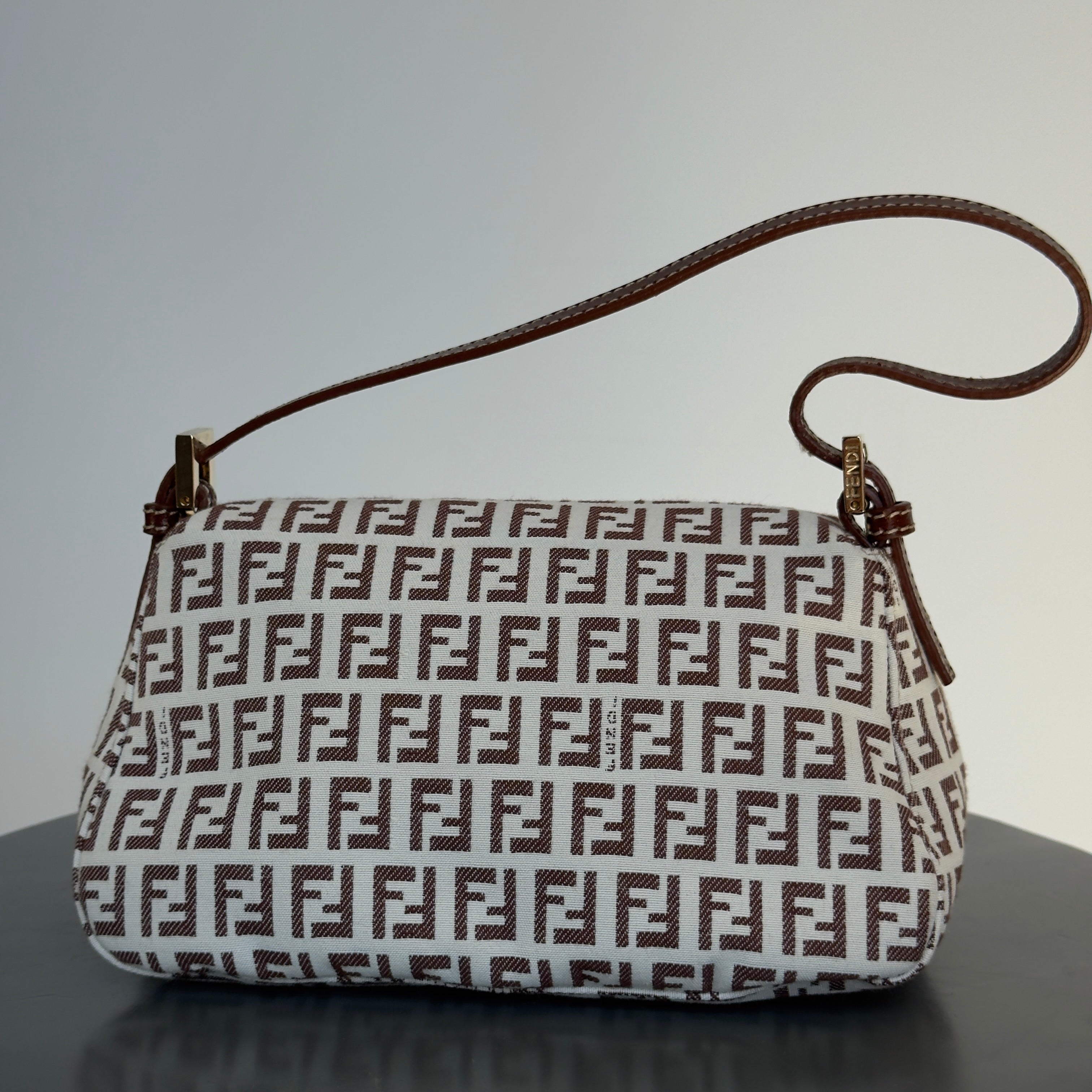 Fendi Zucchino Vitello Mini Mama Baguette - Queen May
