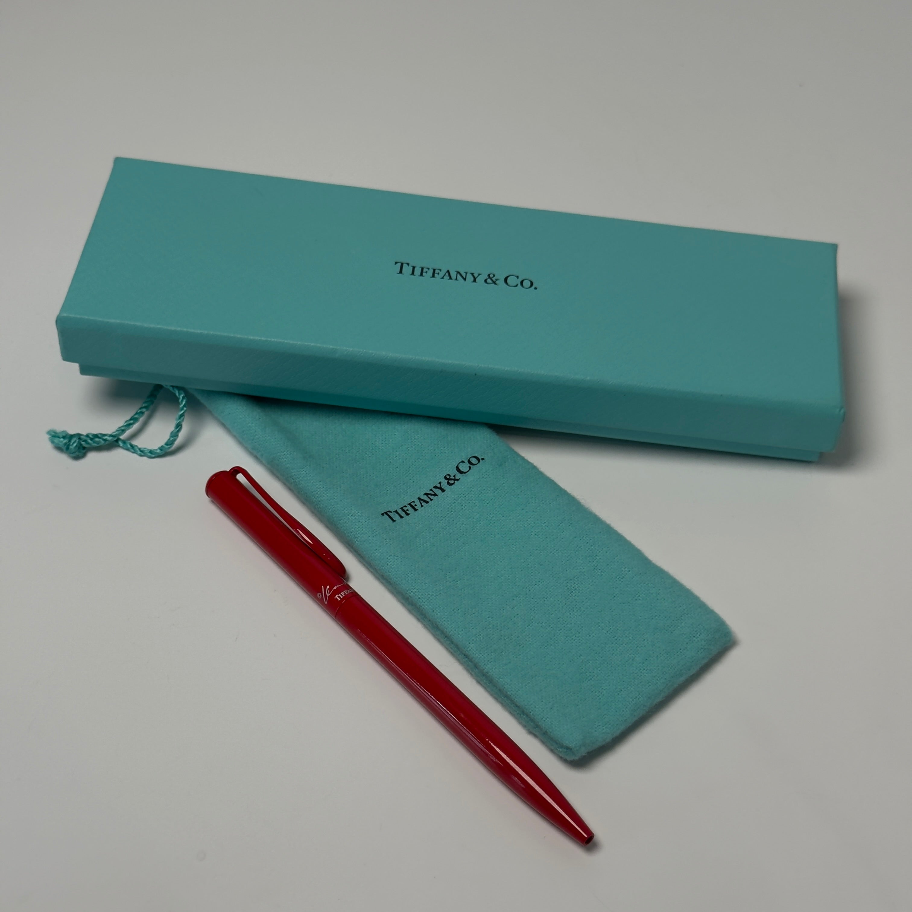 Tiffany x Elsa Peretti Red Laquer Pen - Queen May
