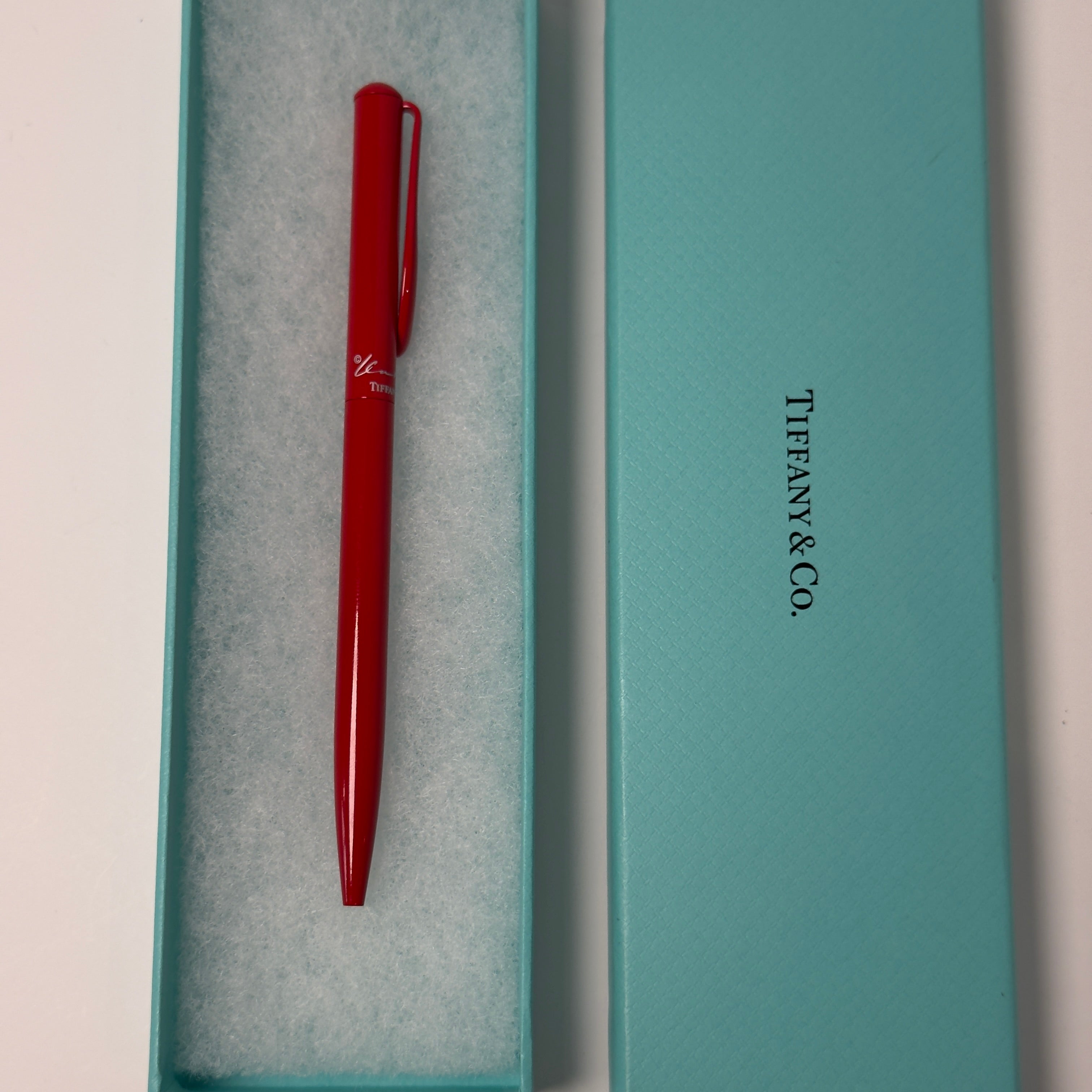 Tiffany x Elsa Peretti Red Laquer Pen - Queen May