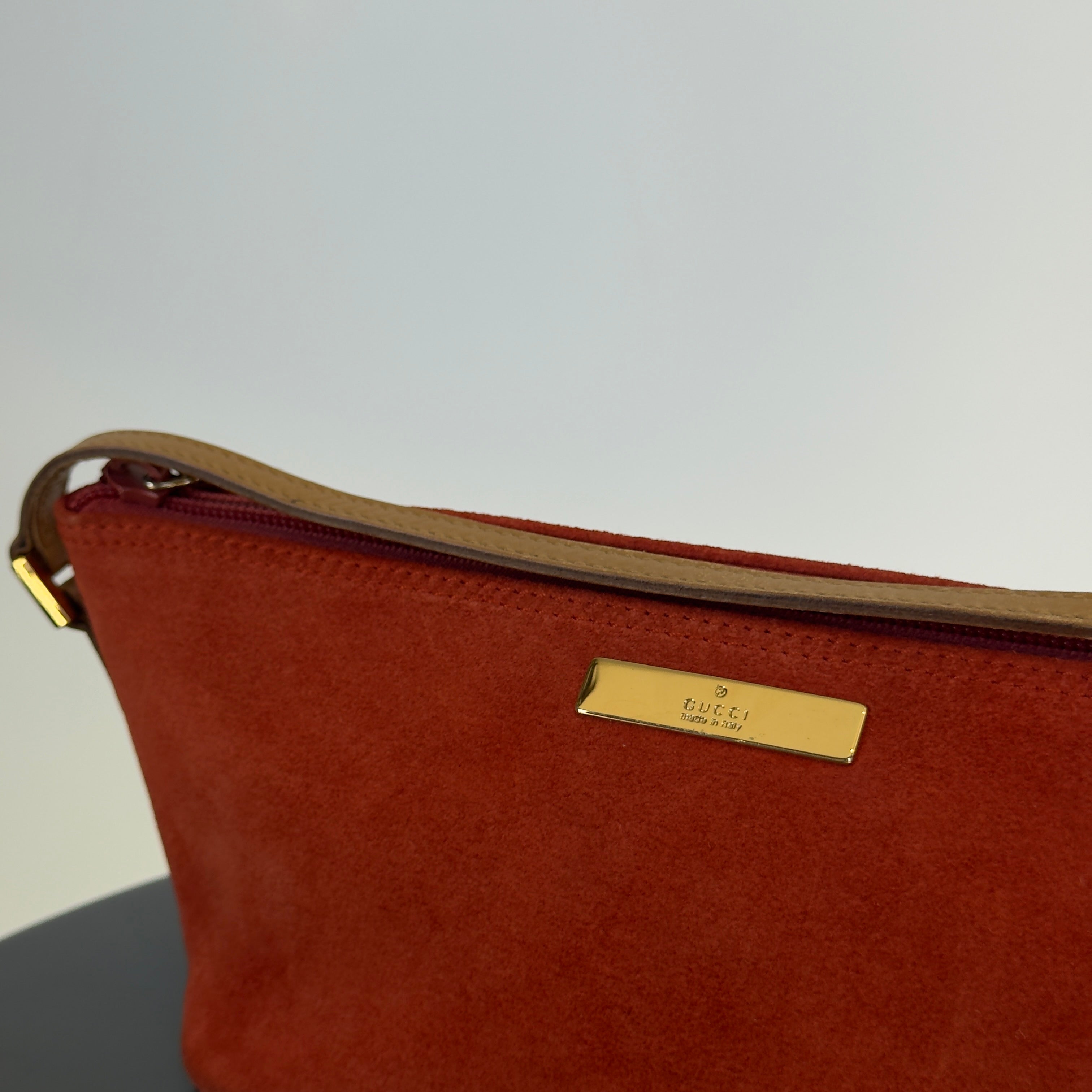 Gucci Suede Boat Pochette - Queen May