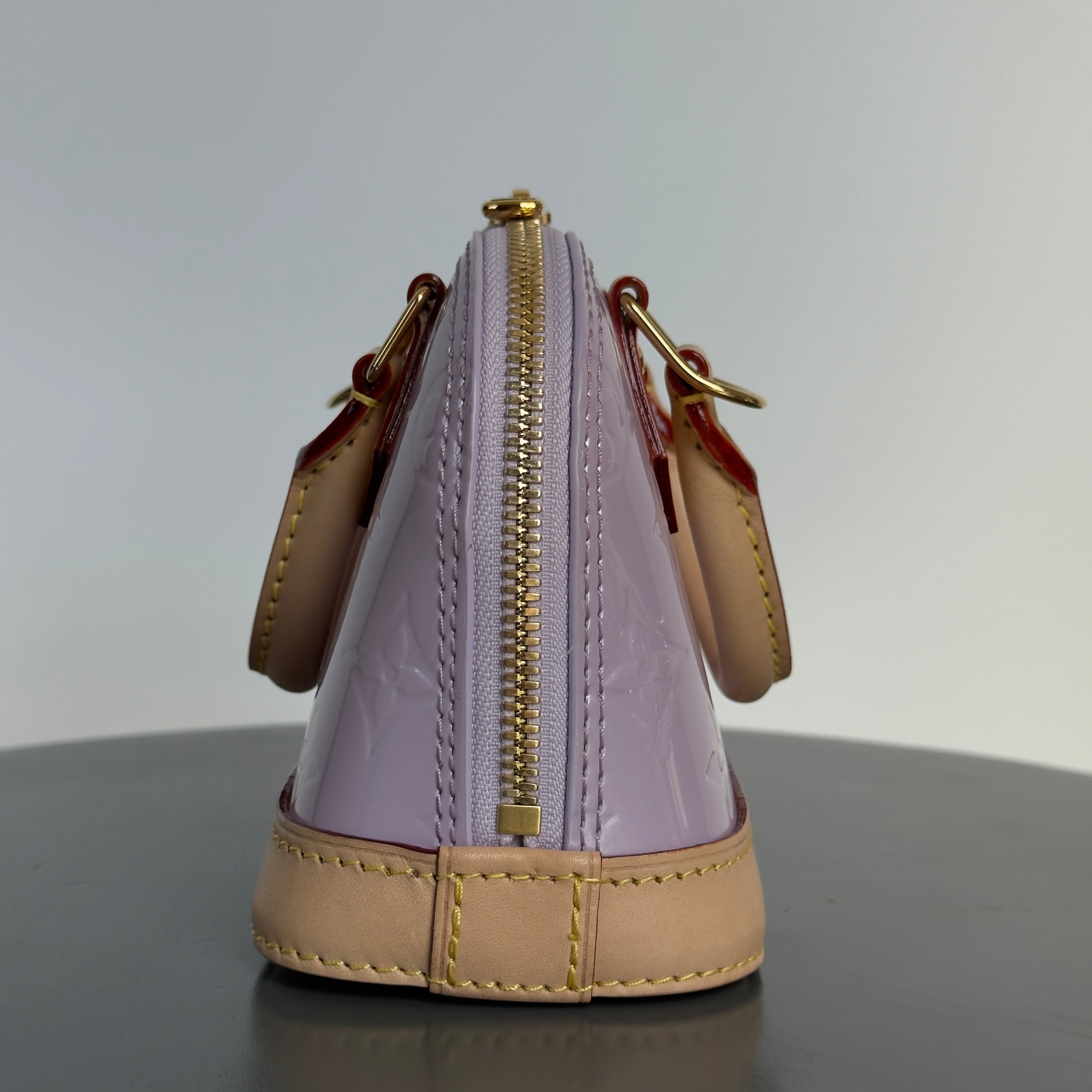 Louis Vuitton Vernis Nano Alma Glossy Lilac - Queen May