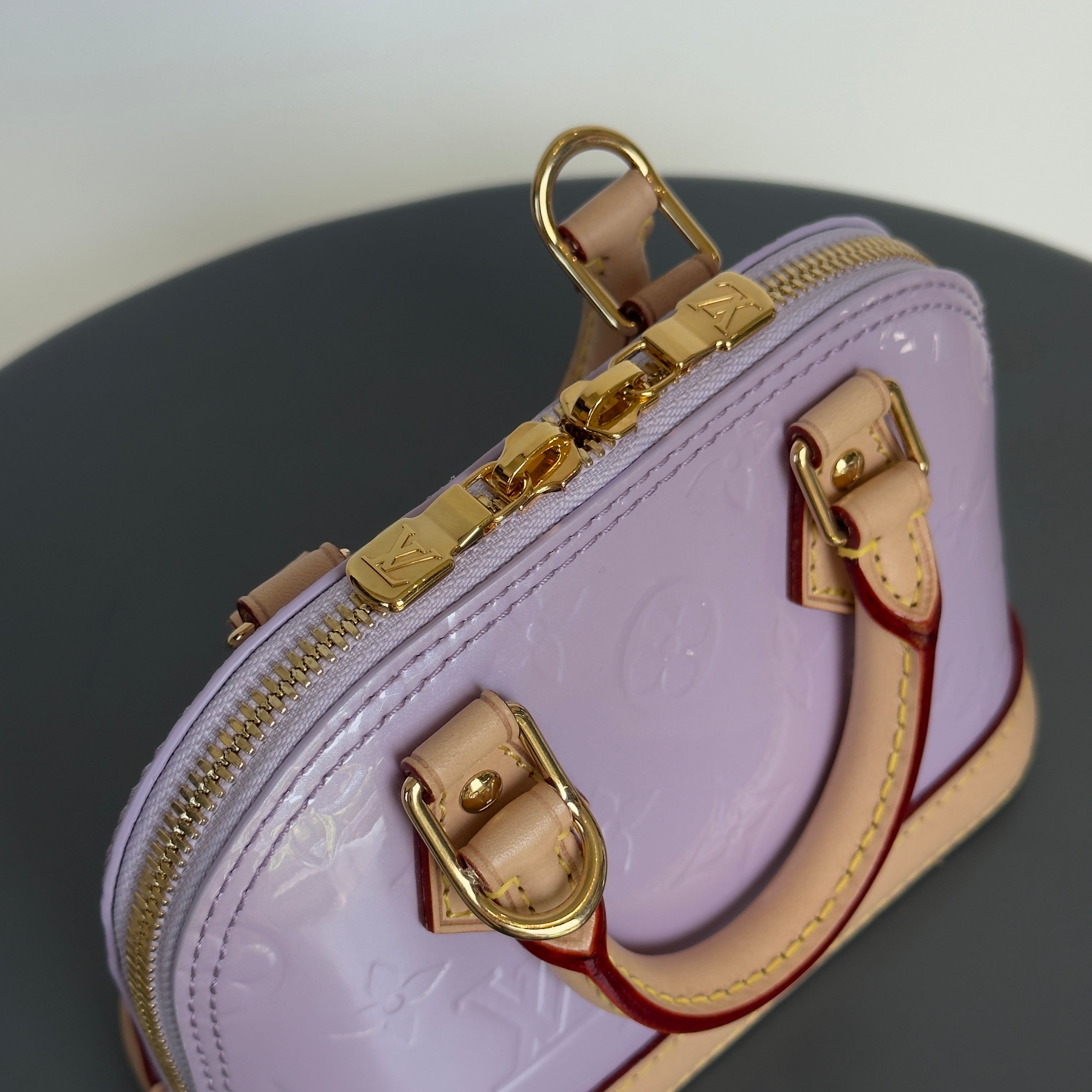 Louis Vuitton Vernis Nano Alma Glossy Lilac - Queen May