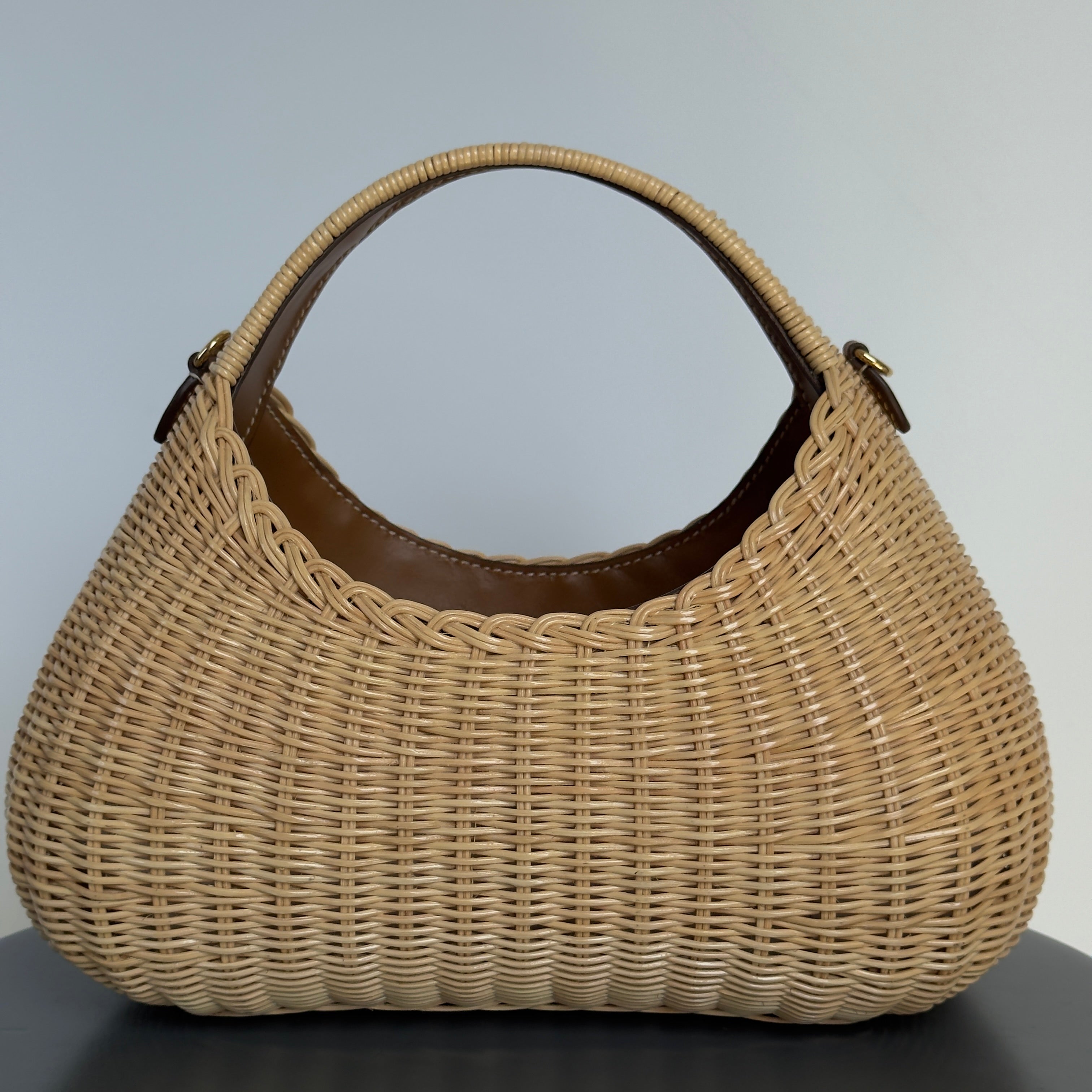 Miu Miu Wander Handbag Wicker - Queen May