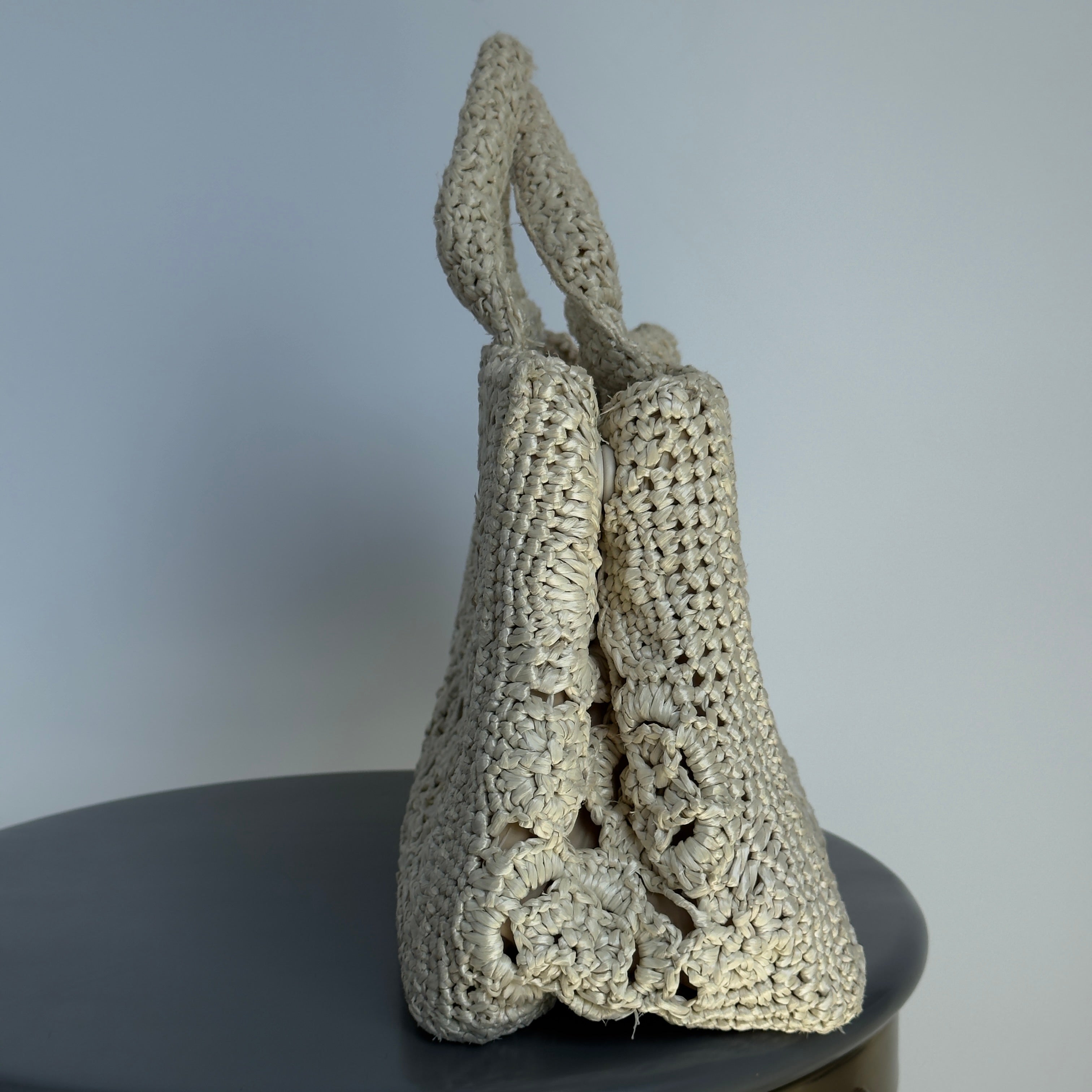 Prada Canapa Raffia Tote - Queen May
