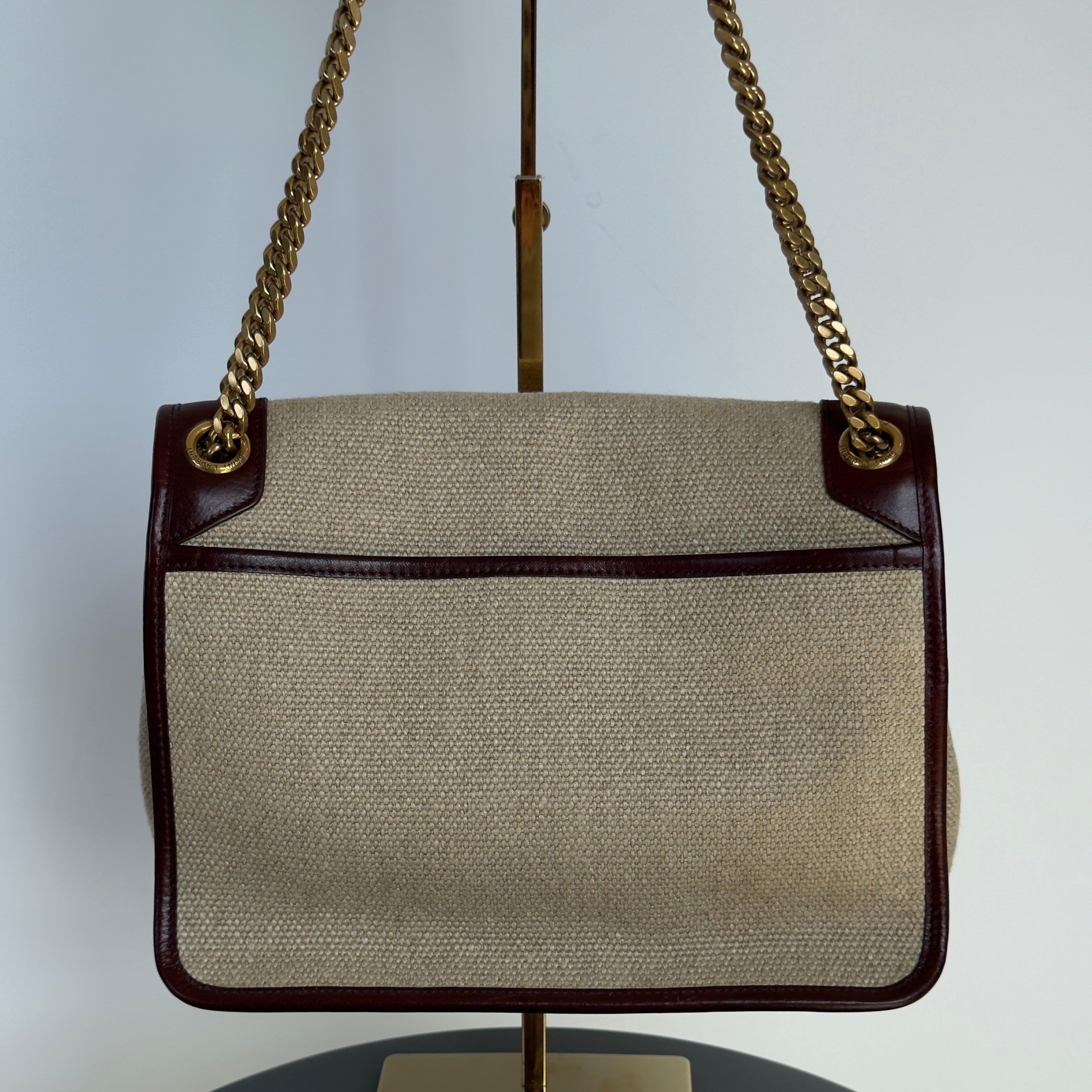 Saint Laurent Canvas Niki Medium - Queen May