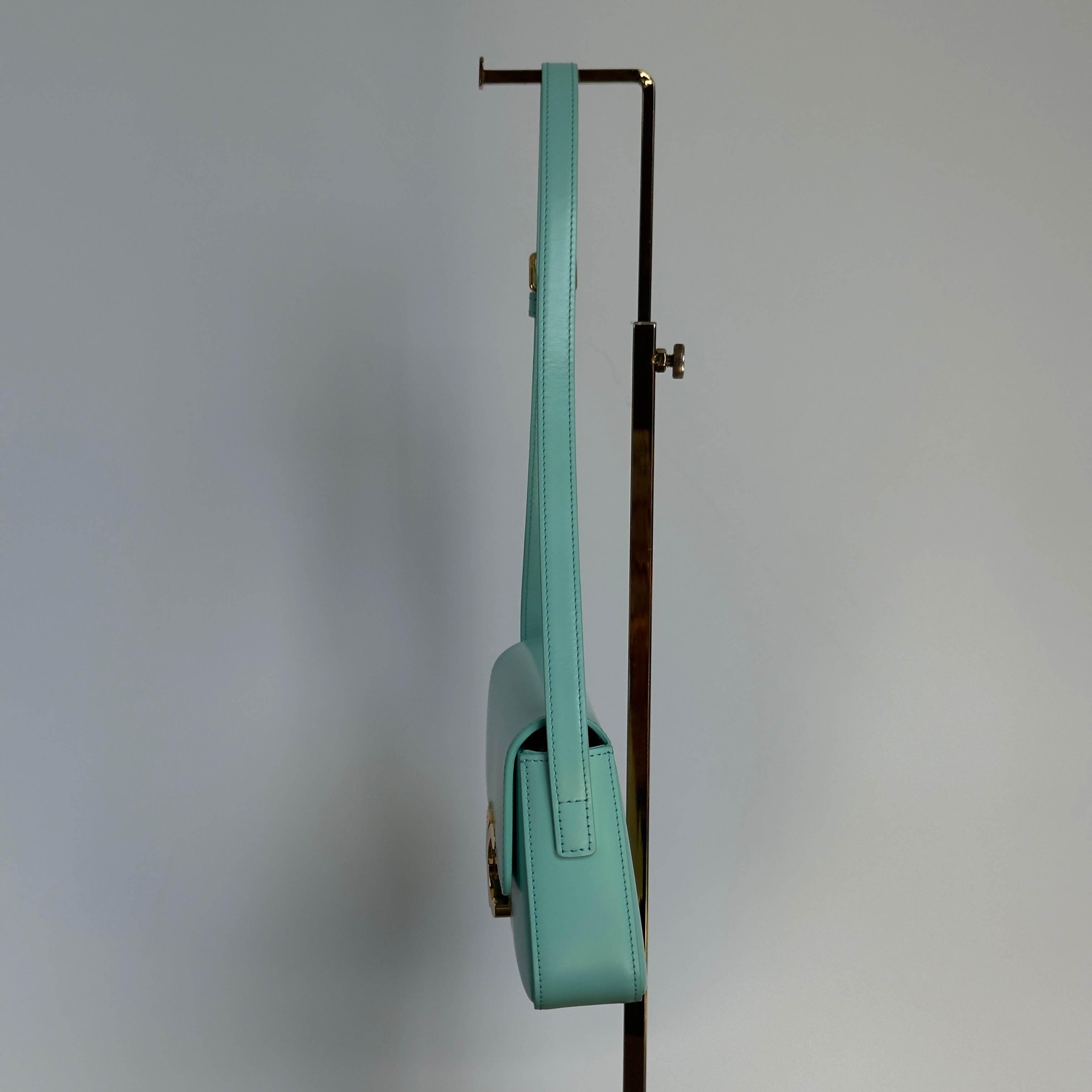 Celine Shoulder Bag Claude in Turquoise - Queen May