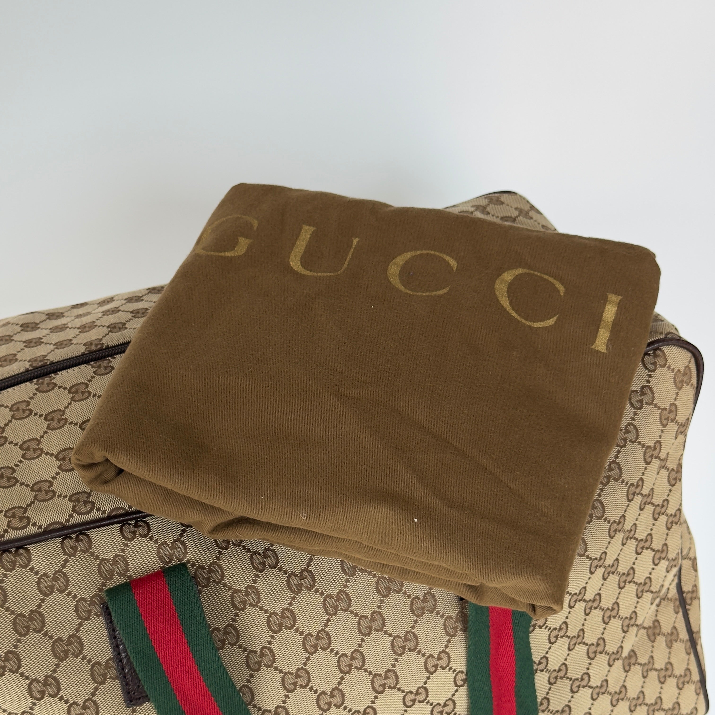 Gucci Canvas Carry On Duffle bag - Queen May
