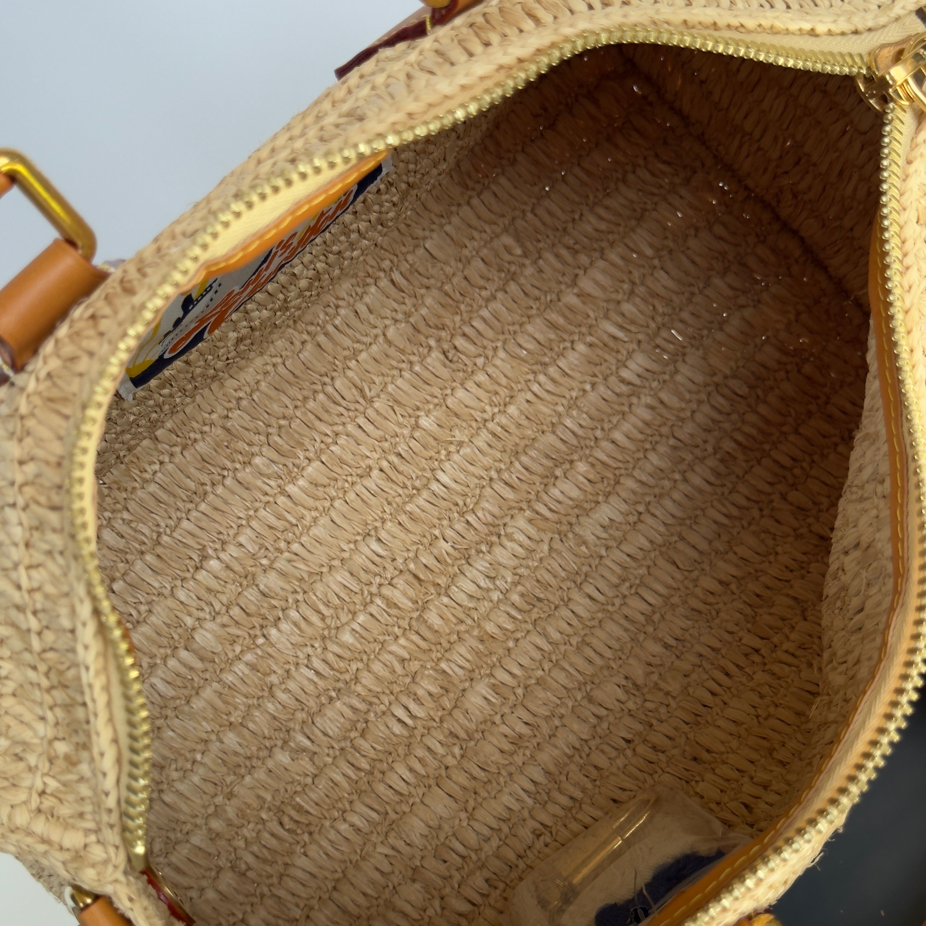 Louis Vuitton Speedy 30 Bandoulière Raffia - Queen May