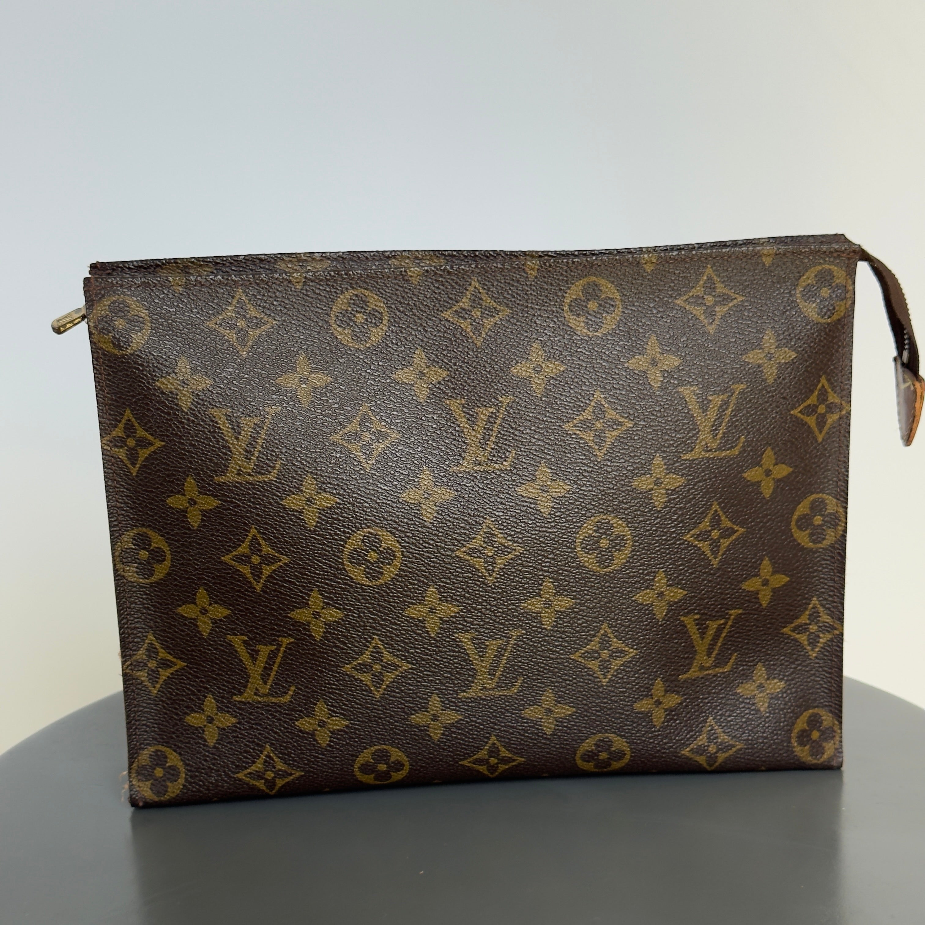 Vintage Louis Vuitton Monogram Toiletry Pouch 26 - Queen May
