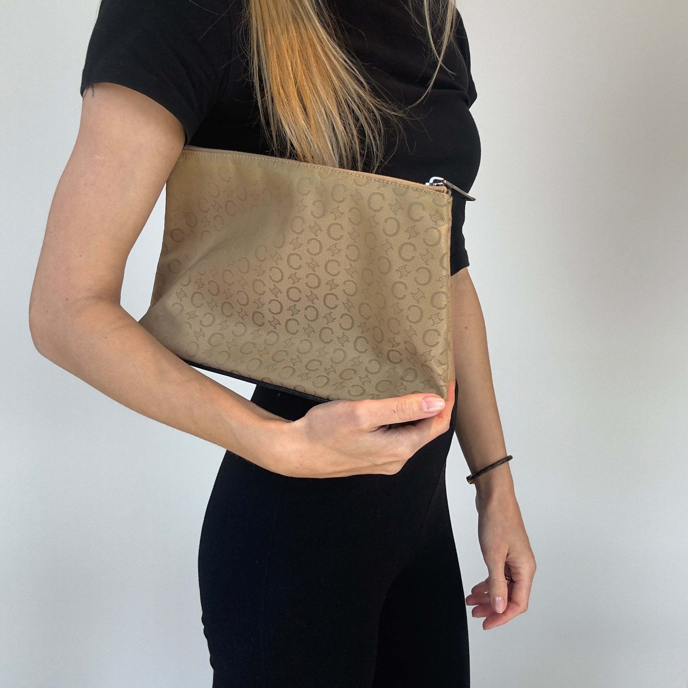 Celine Canvas Toiletry Pouch - Queen May