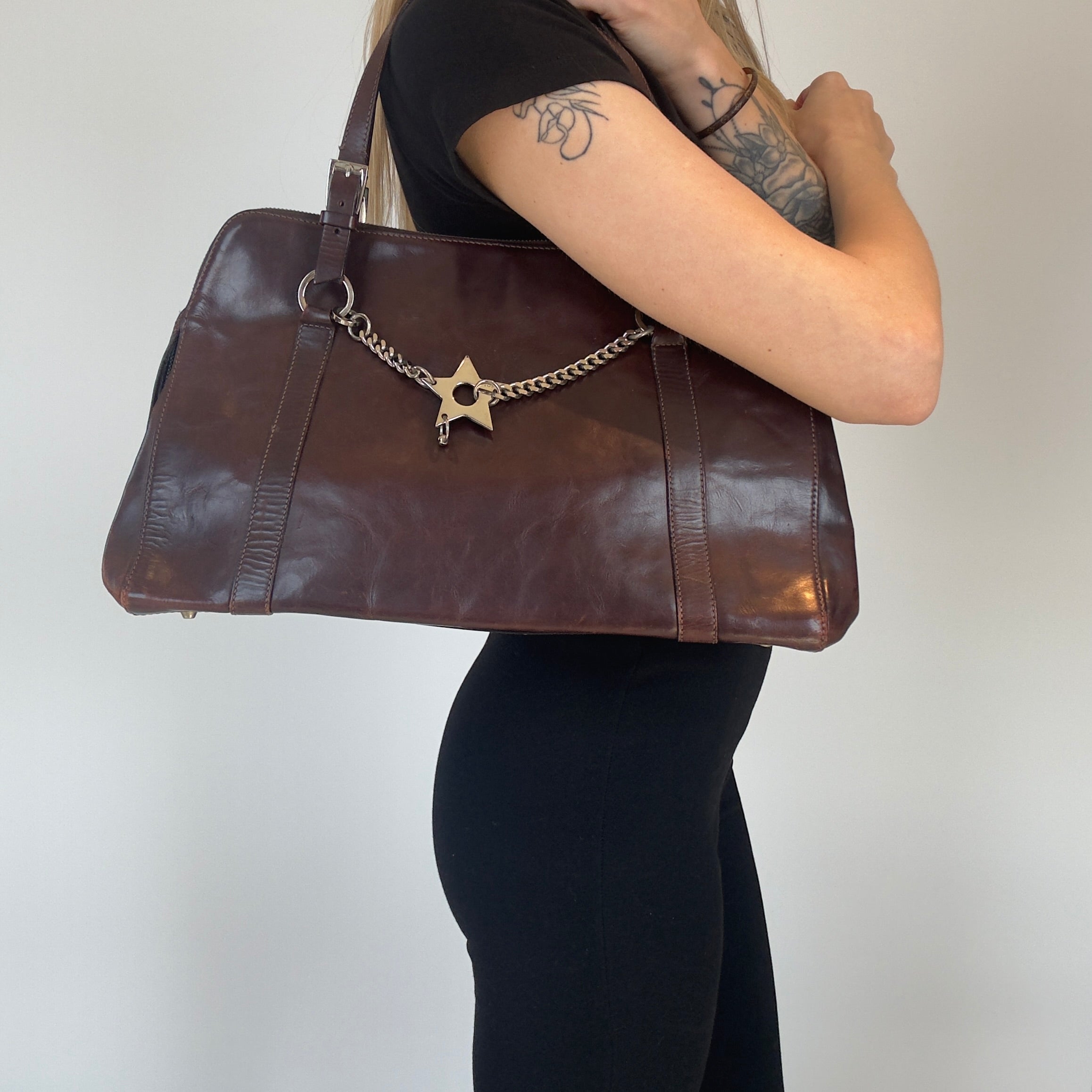 Christian Dior Hardcore Pierced Top Handle Bag - Queen May