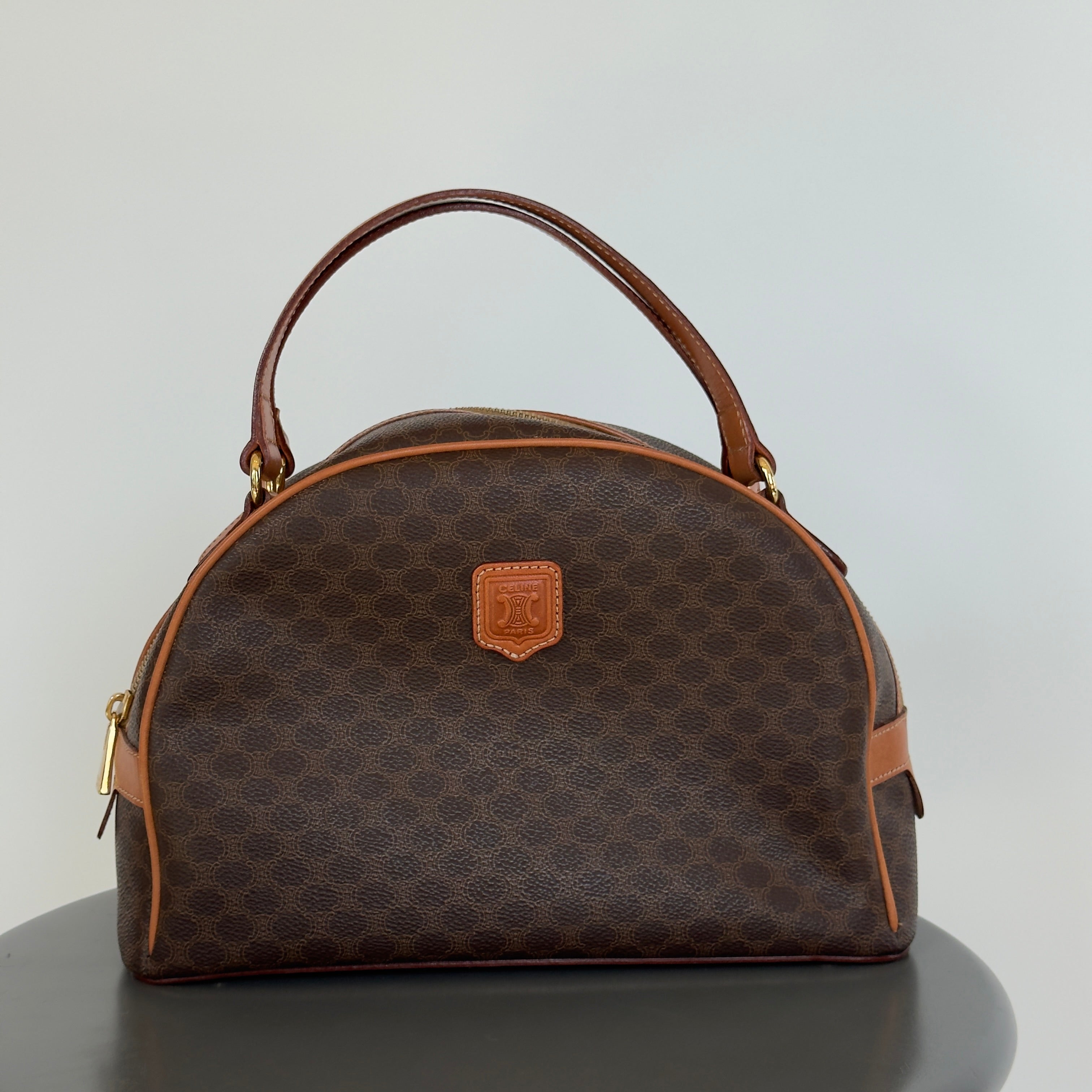 Vintage Celine Macadam Bowling Bag - Queen May