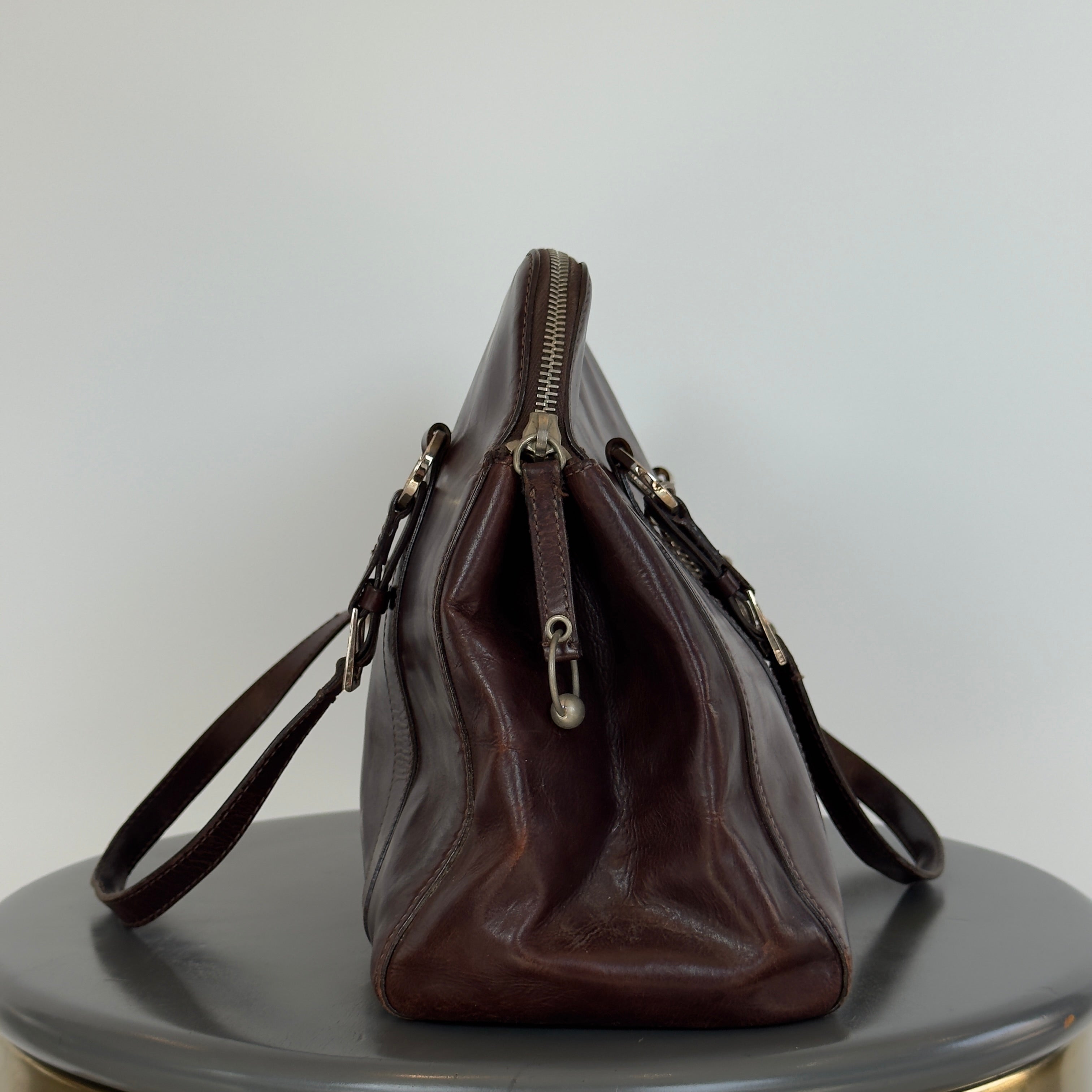 Christian Dior Hardcore Pierced Top Handle Bag - Queen May
