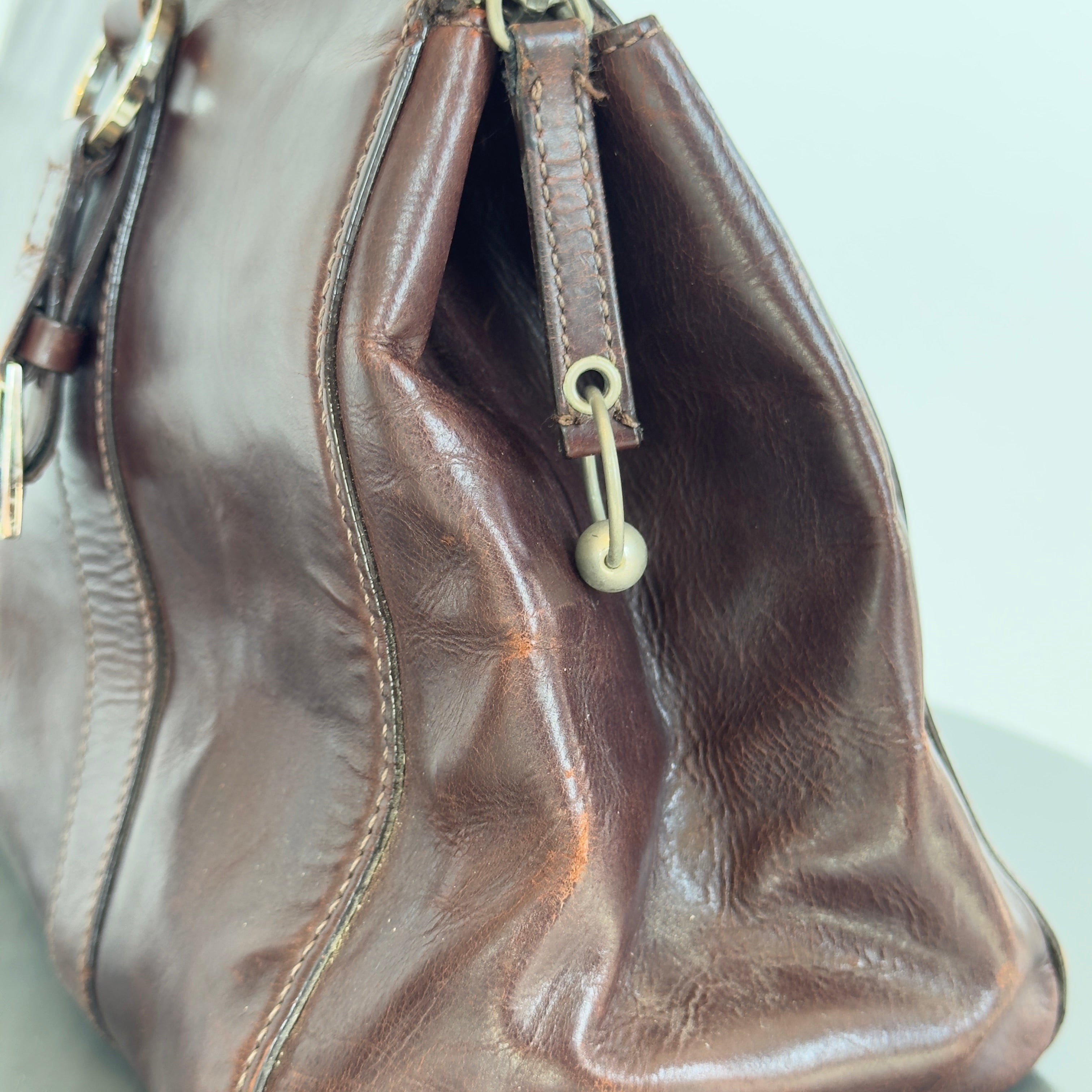 Christian Dior Hardcore Pierced Top Handle Bag - Queen May