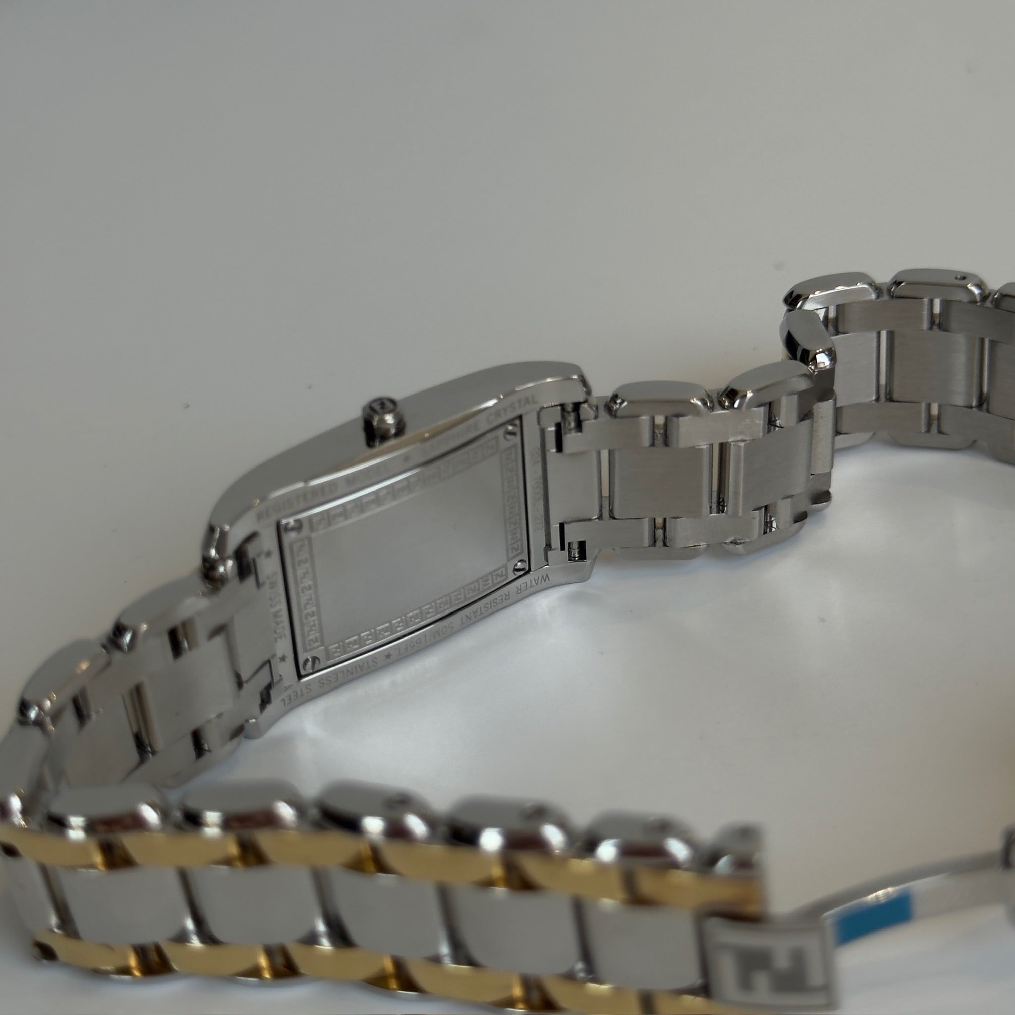 Fendi 7100L Two-Tone "Reverso" Watch - Queen May