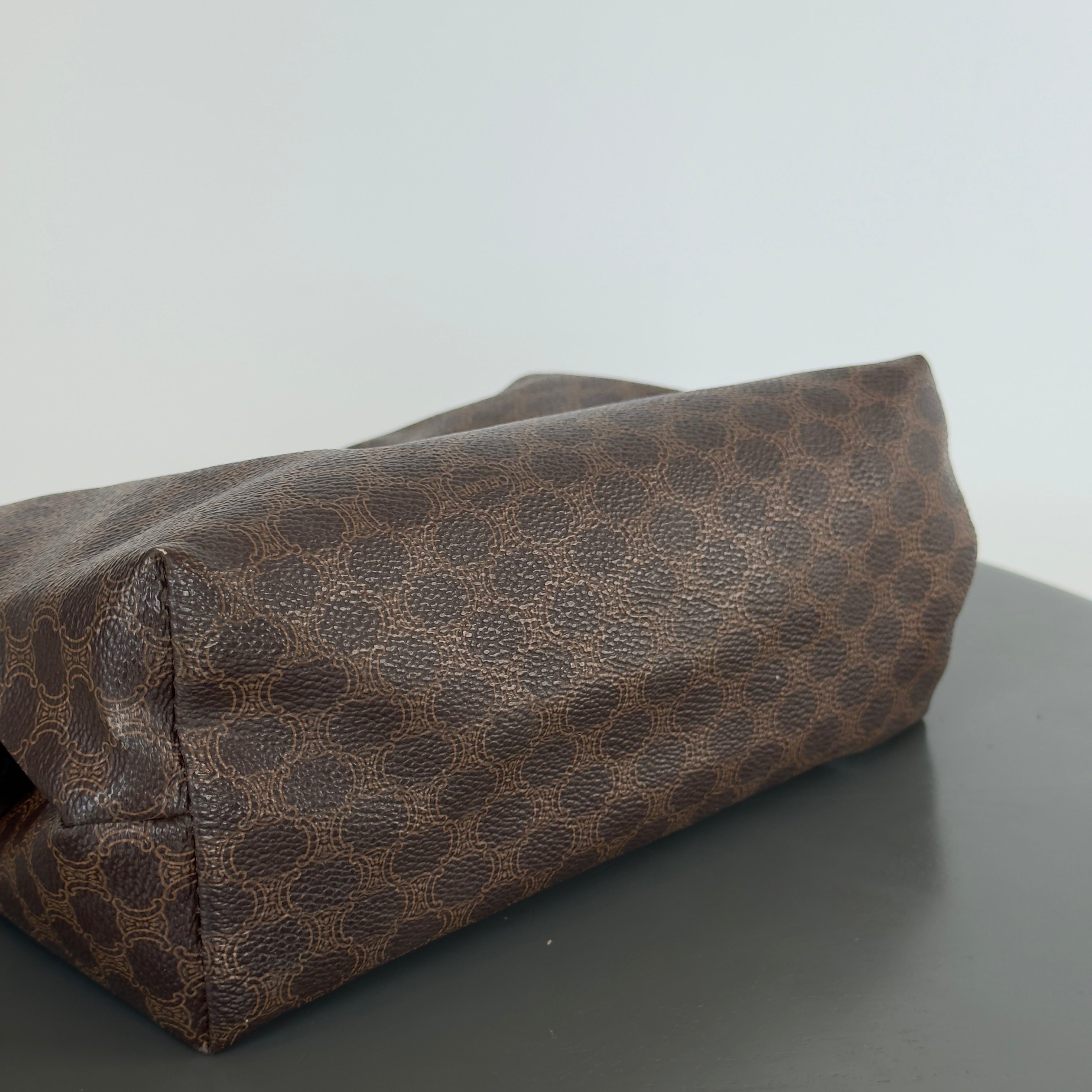 Vintage Celine Triomphe Toiletry Pouch - Queen May