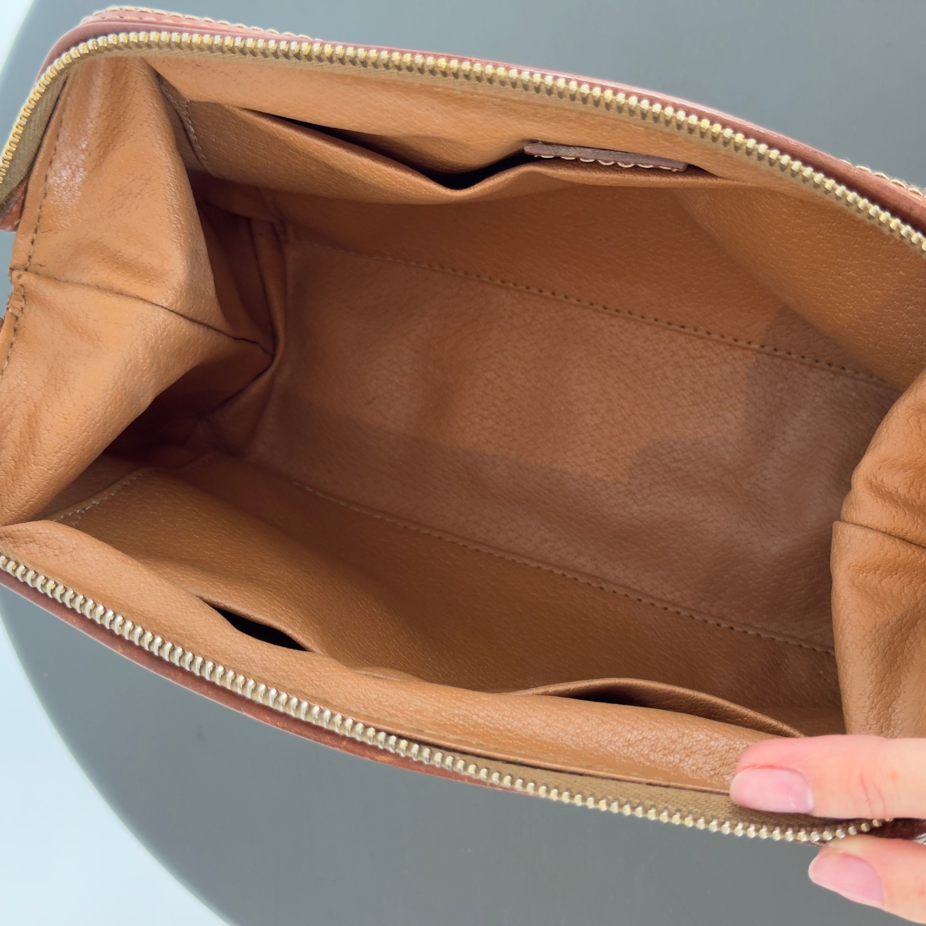 Vintage Celine Triomphe Toiletry Pouch - Queen May