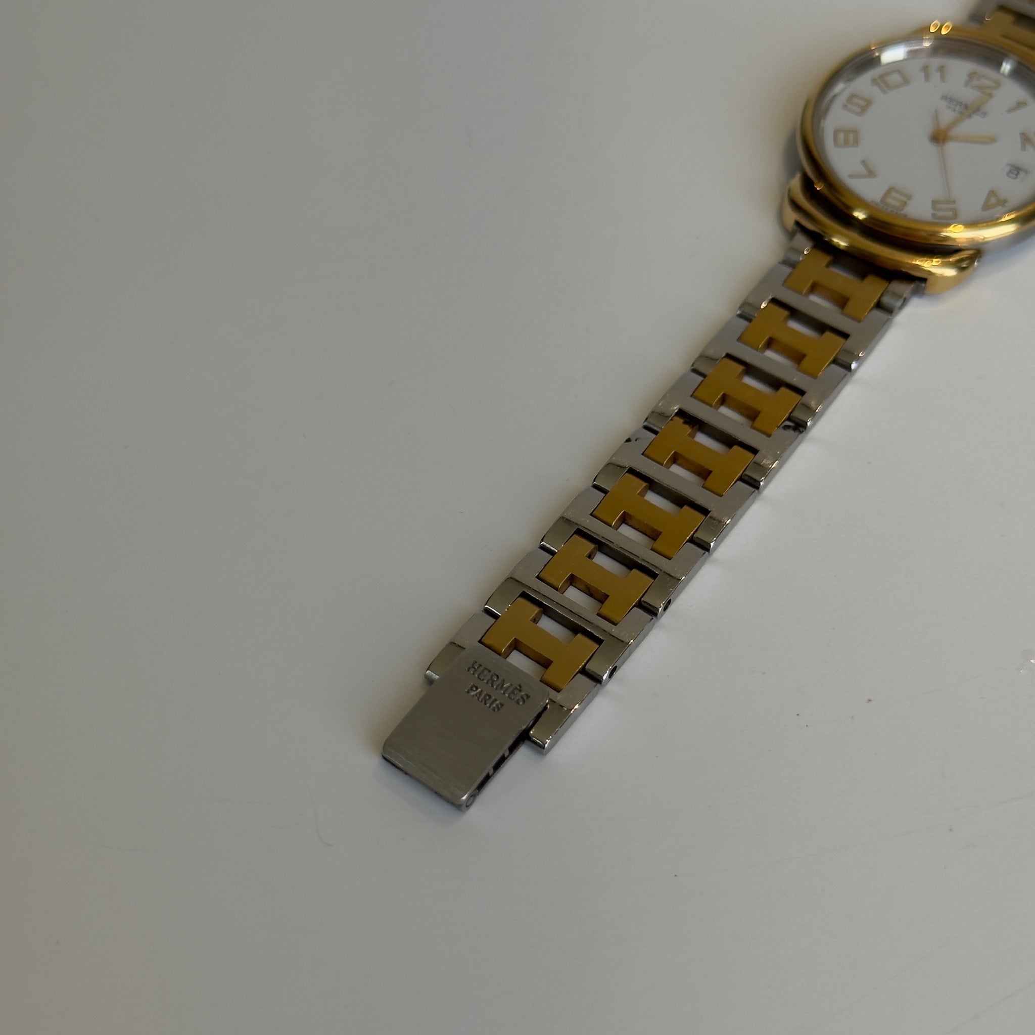 Hermes Pullman Watch Two-Tone - Queen May