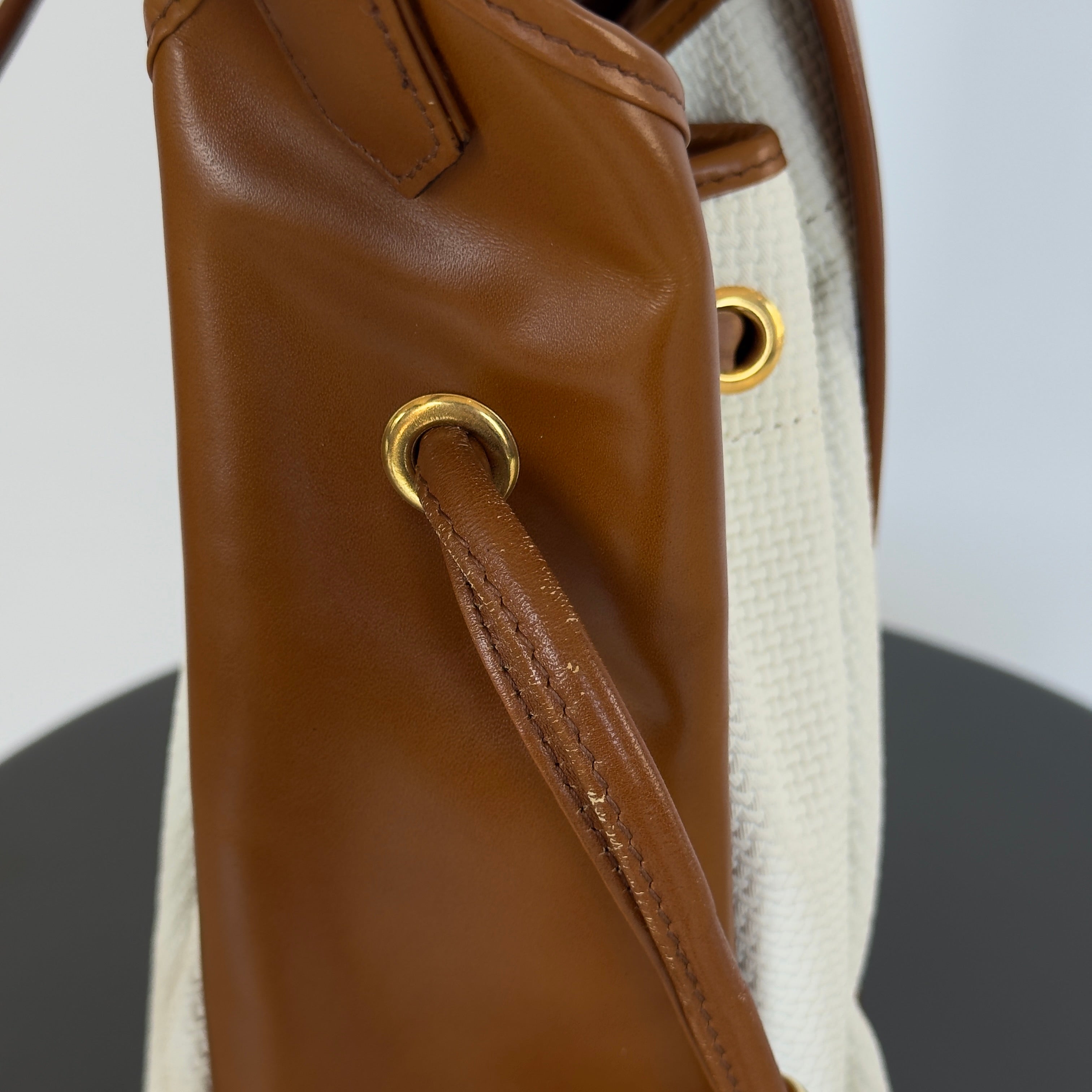 Vintage Yves Saint Laurent Bucket Bag With Pouch - Queen May