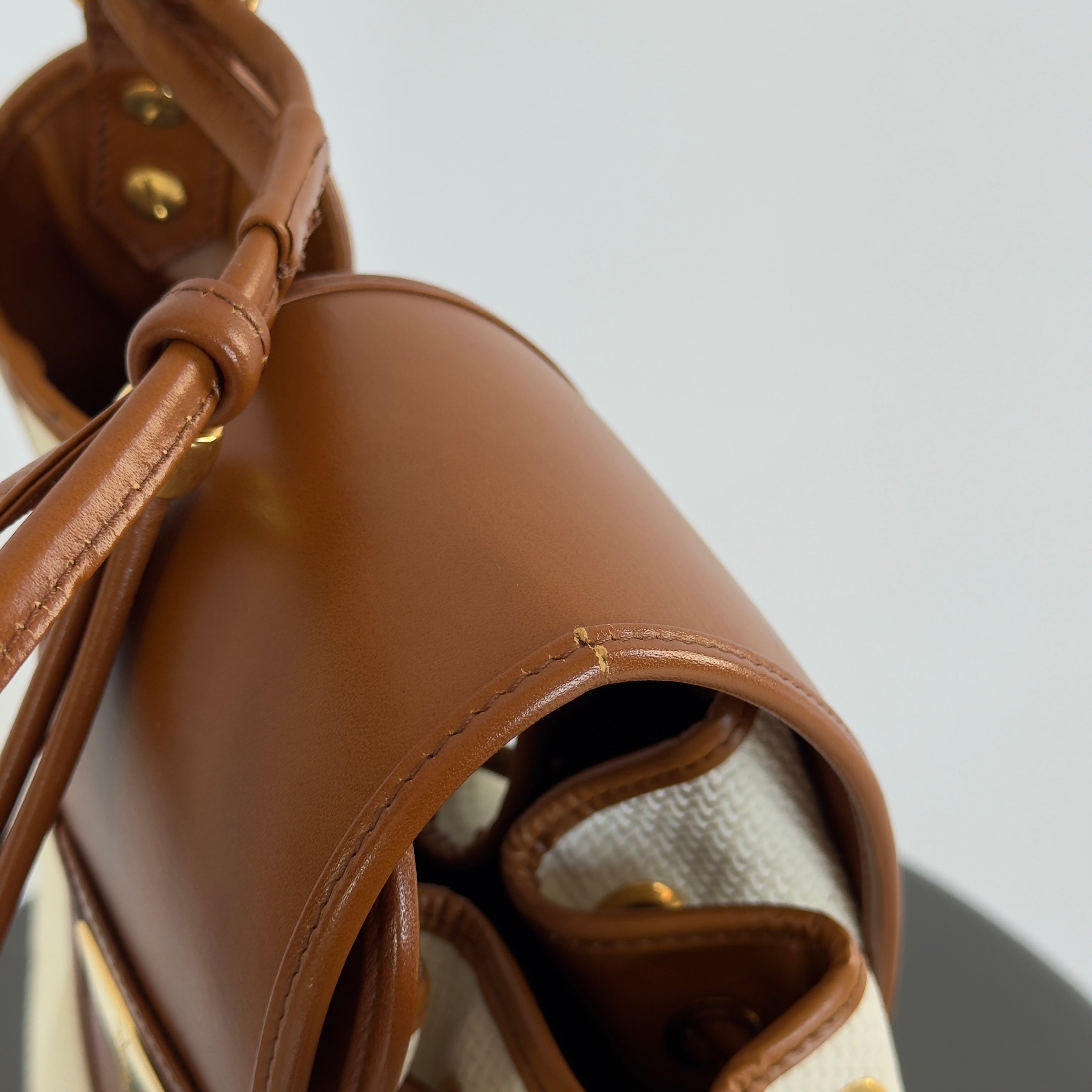 Vintage Yves Saint Laurent Bucket Bag With Pouch - Queen May