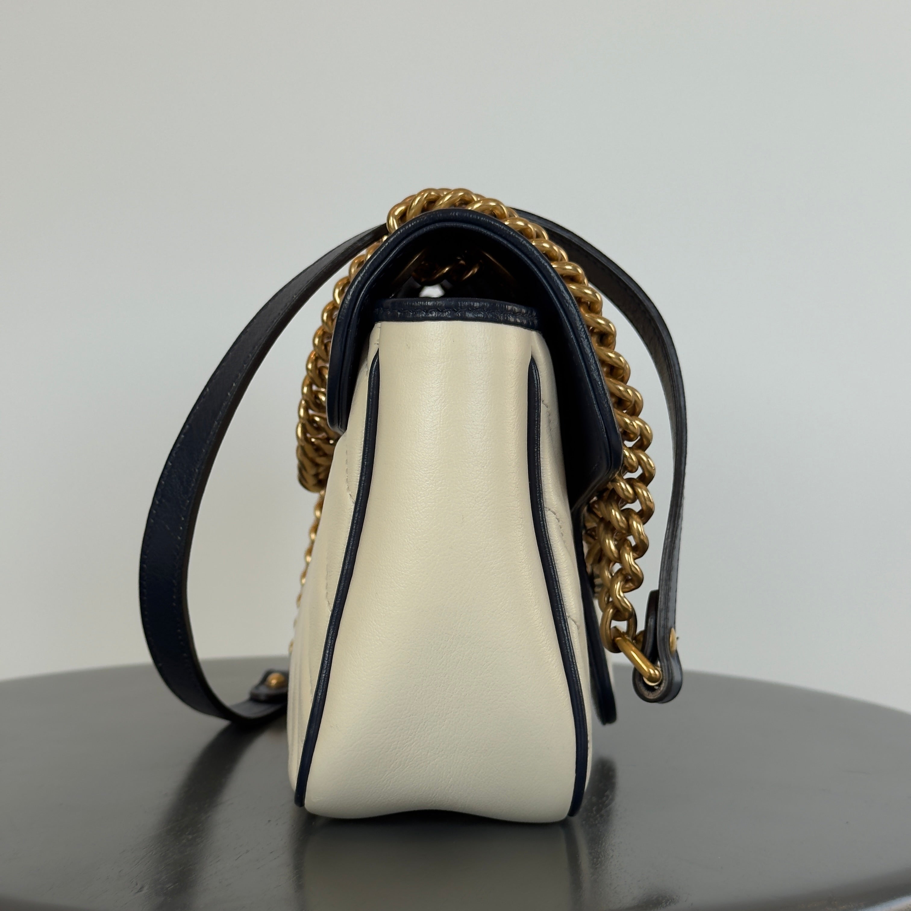 Gucci Vintage Effect Marmont - Queen May