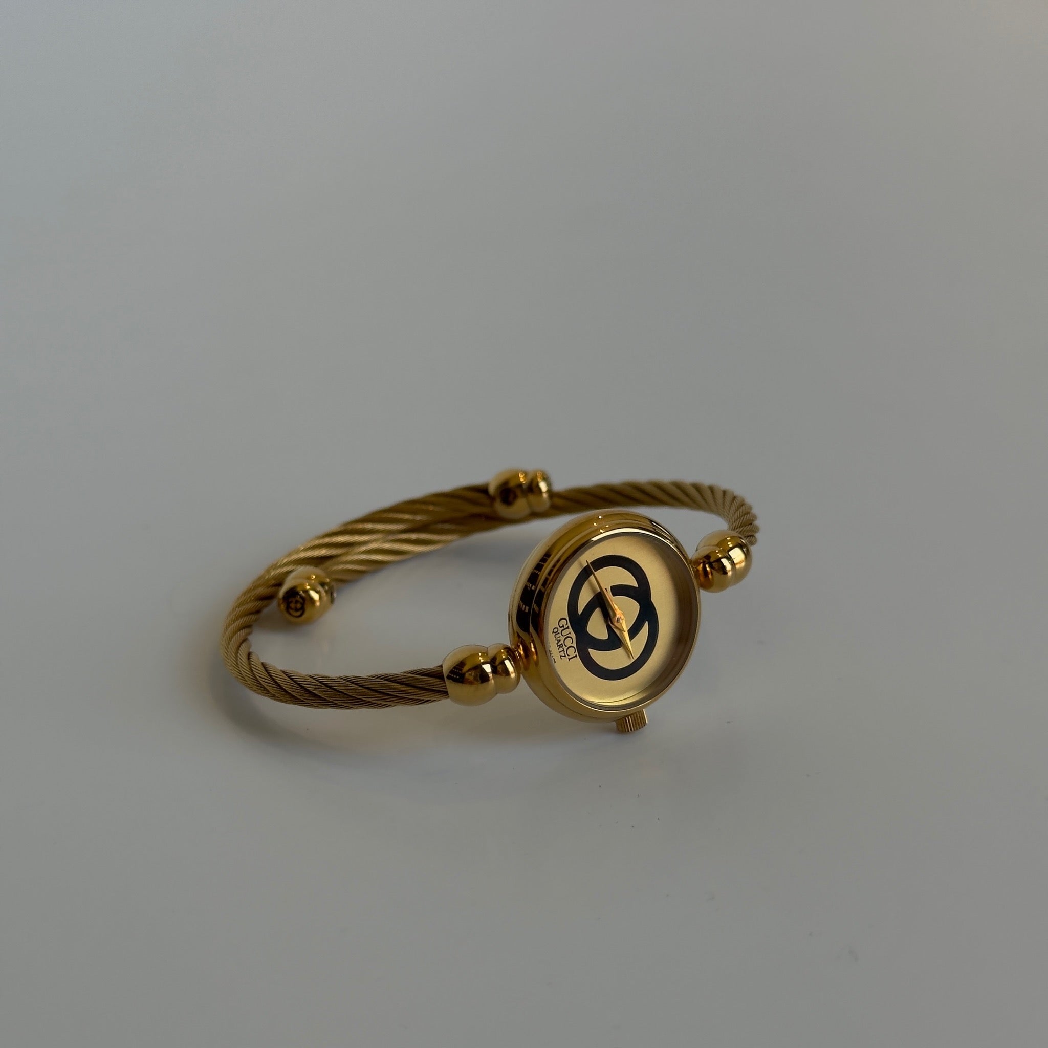Gucci 20mm GG Dial Rope Bangle Watch - Queen May