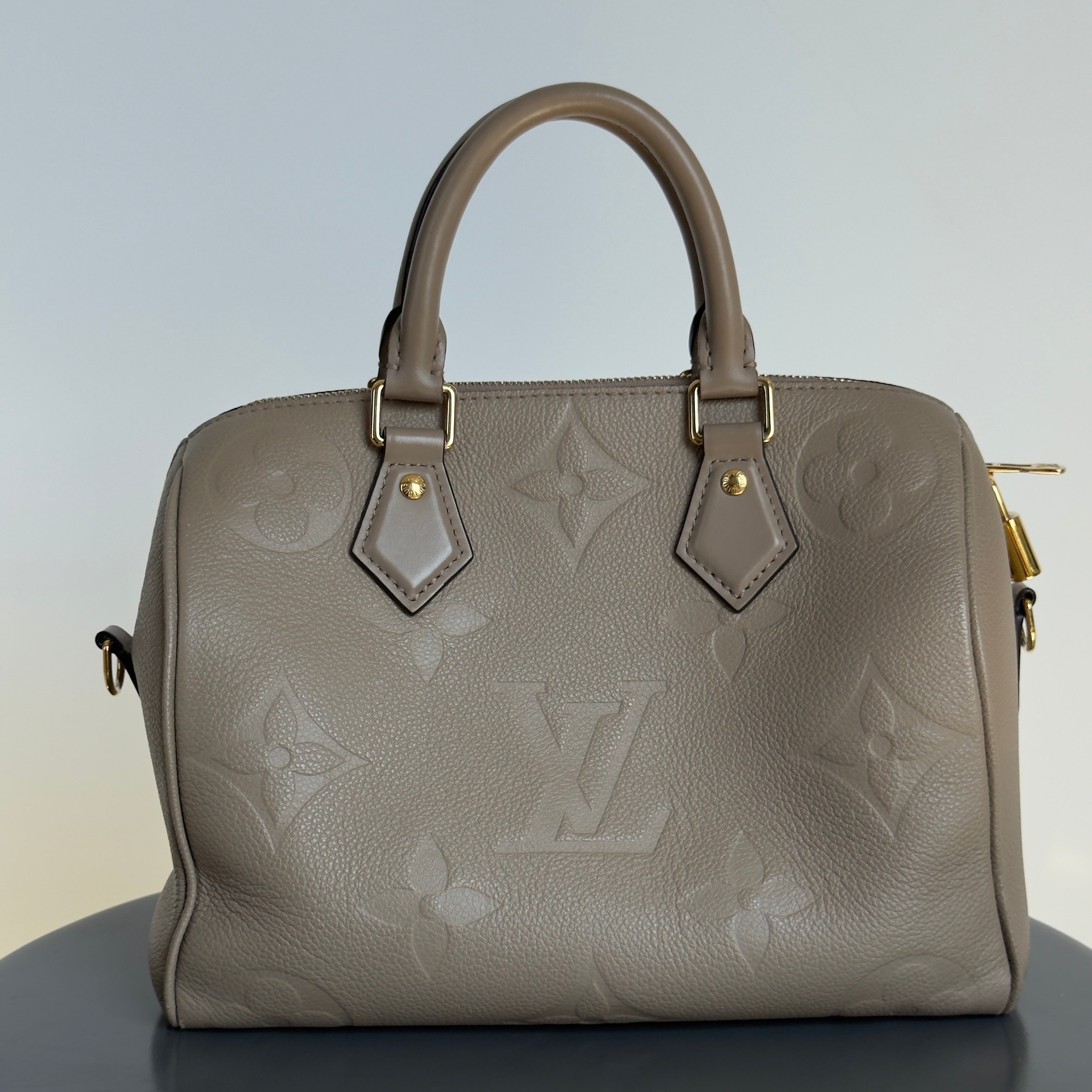Louis Vuitton Monogram Empreinte Speedy Bandouliere 25 - Queen May