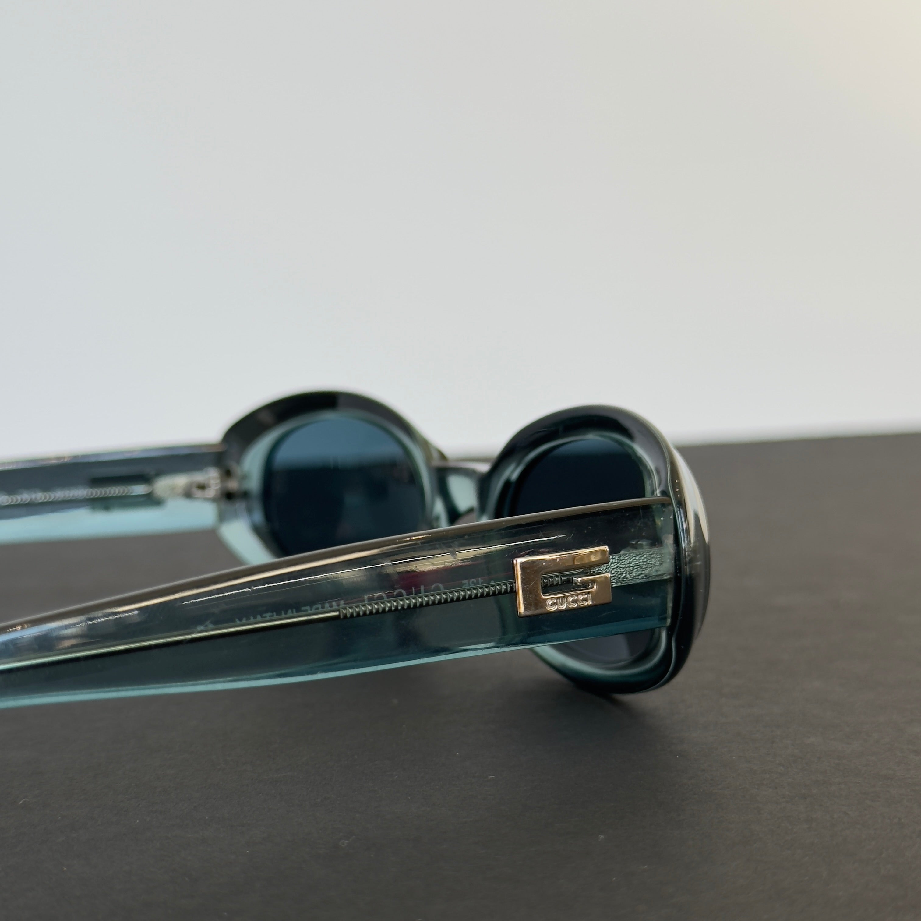 Gucci Transparent "Cool Grey" Sunglasses - Queen May