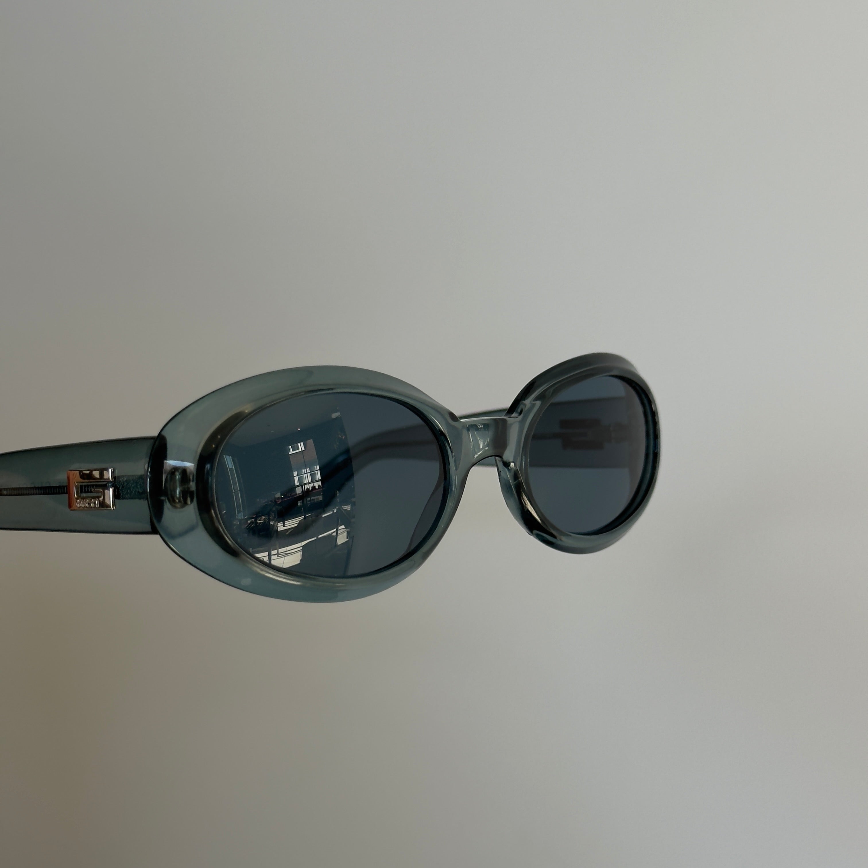 Gucci Transparent "Cool Grey" Sunglasses - Queen May