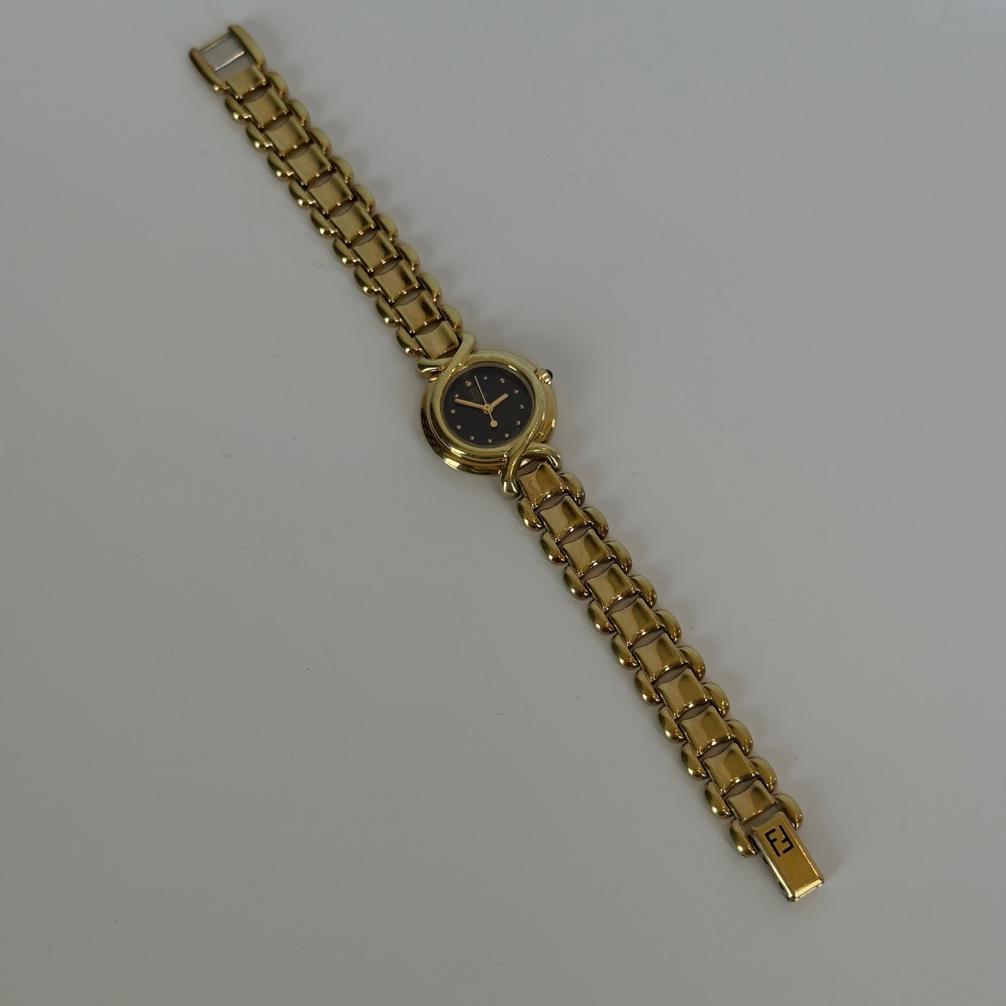Fendi 700L Black Dial Watch - Queen May