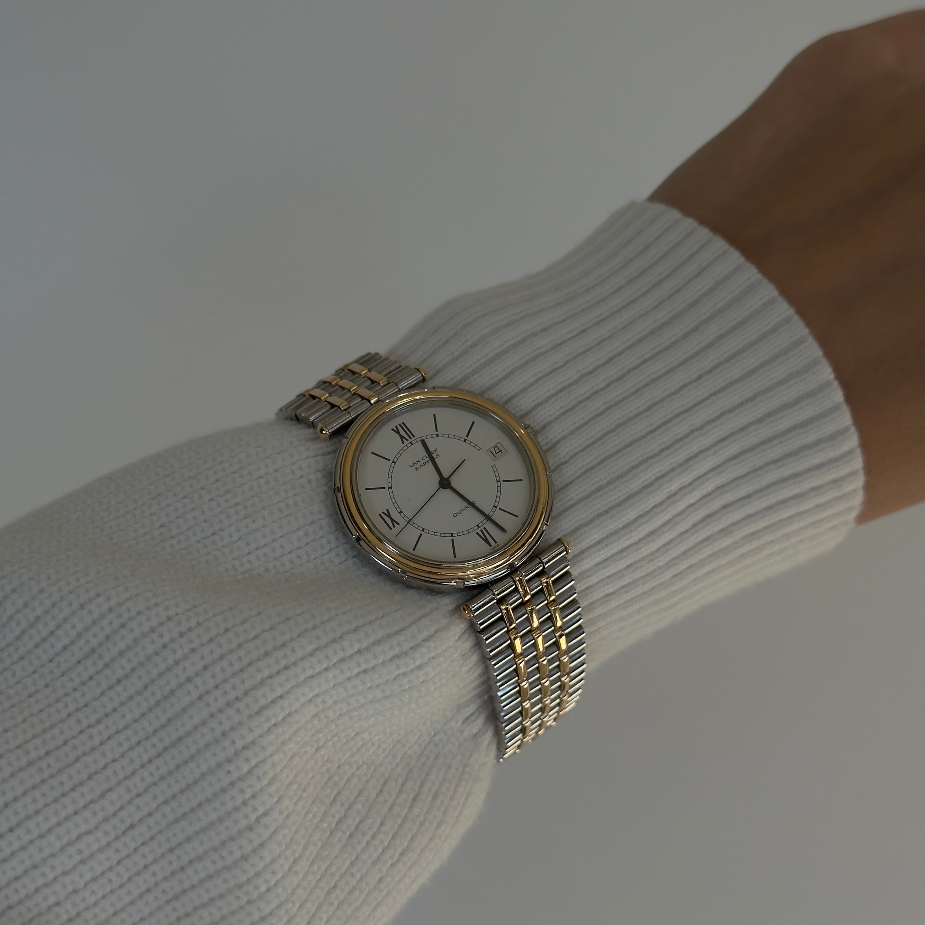 Van Cleef and Arpels La Collection Two Tone Watch - Queen May