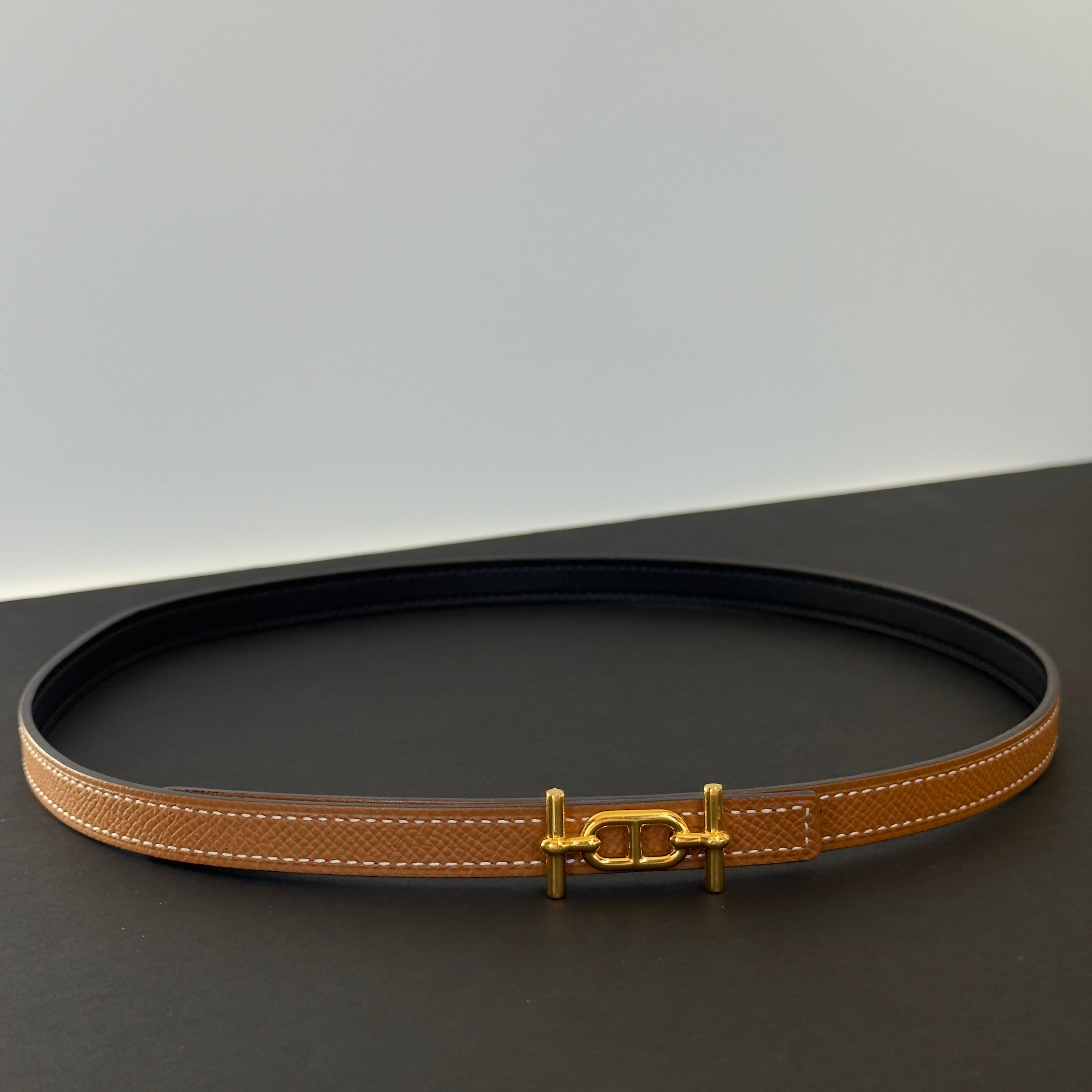 Hermes Reversible 13MM Ancre Belt - Queen May