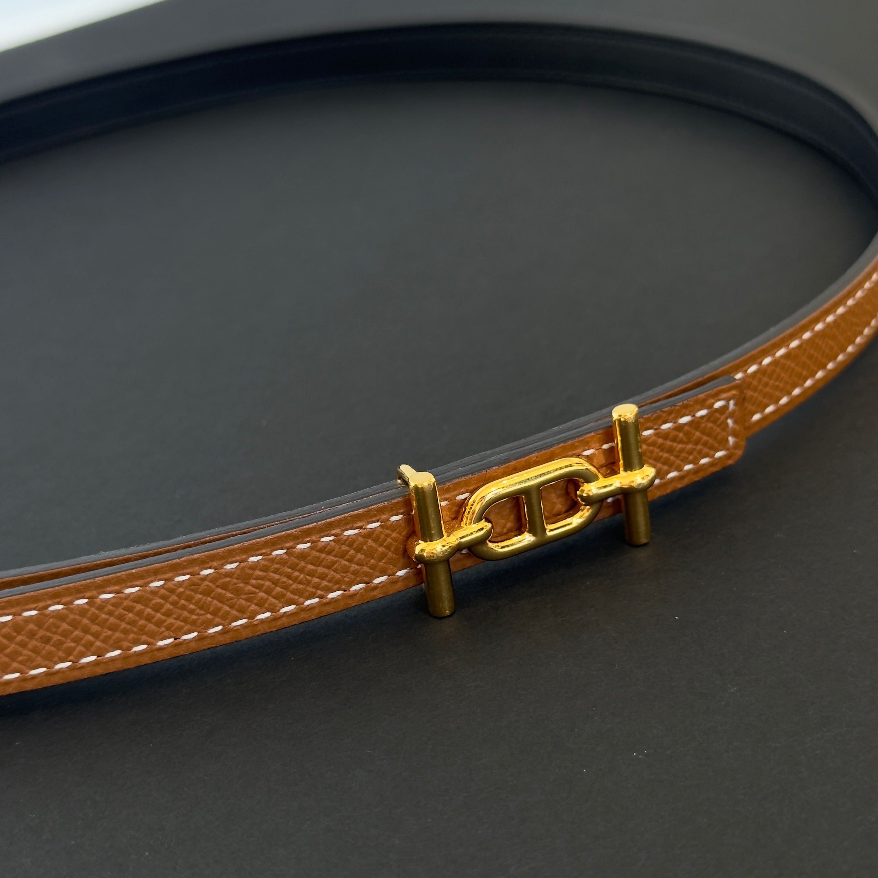Hermes Reversible 13MM Ancre Belt - Queen May