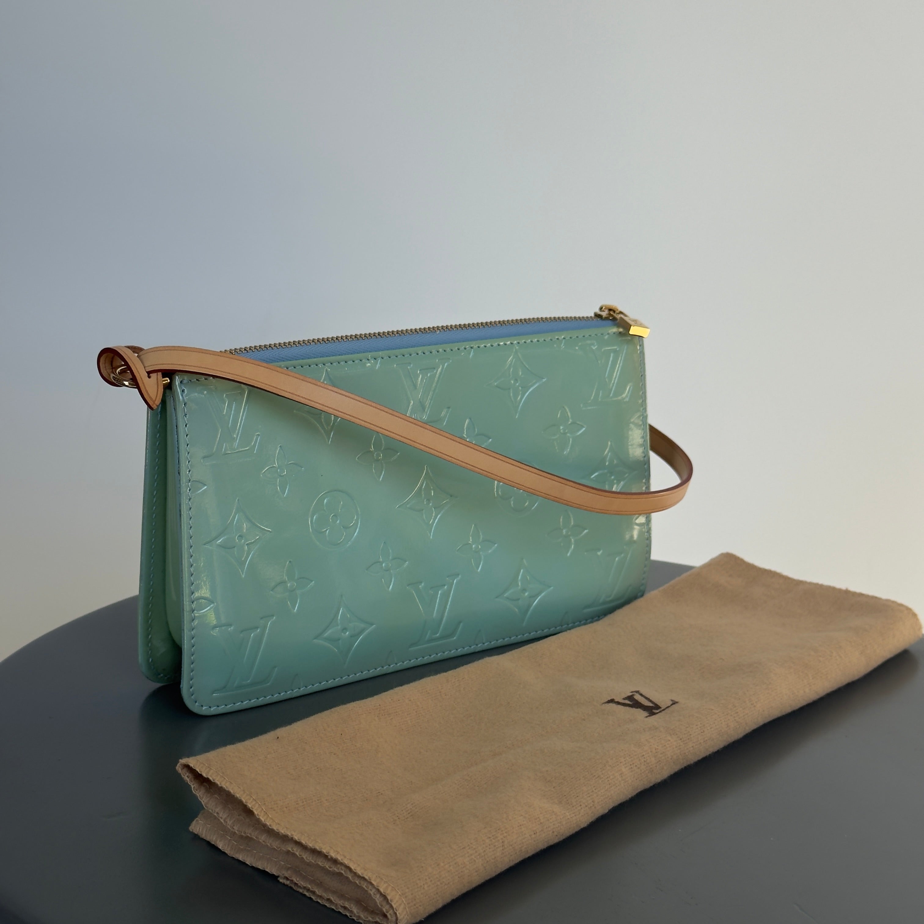 Louis Vuitton Vernis Lexington Teal - Queen May