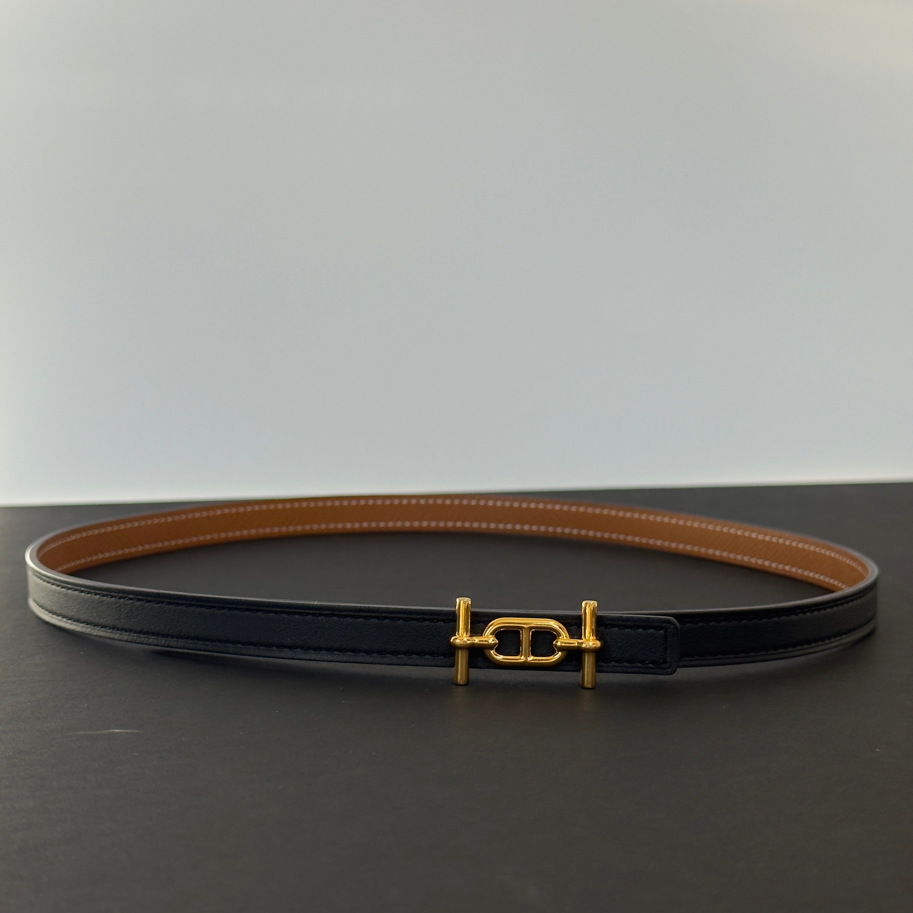 Hermes Reversible 13MM Ancre Belt - Queen May