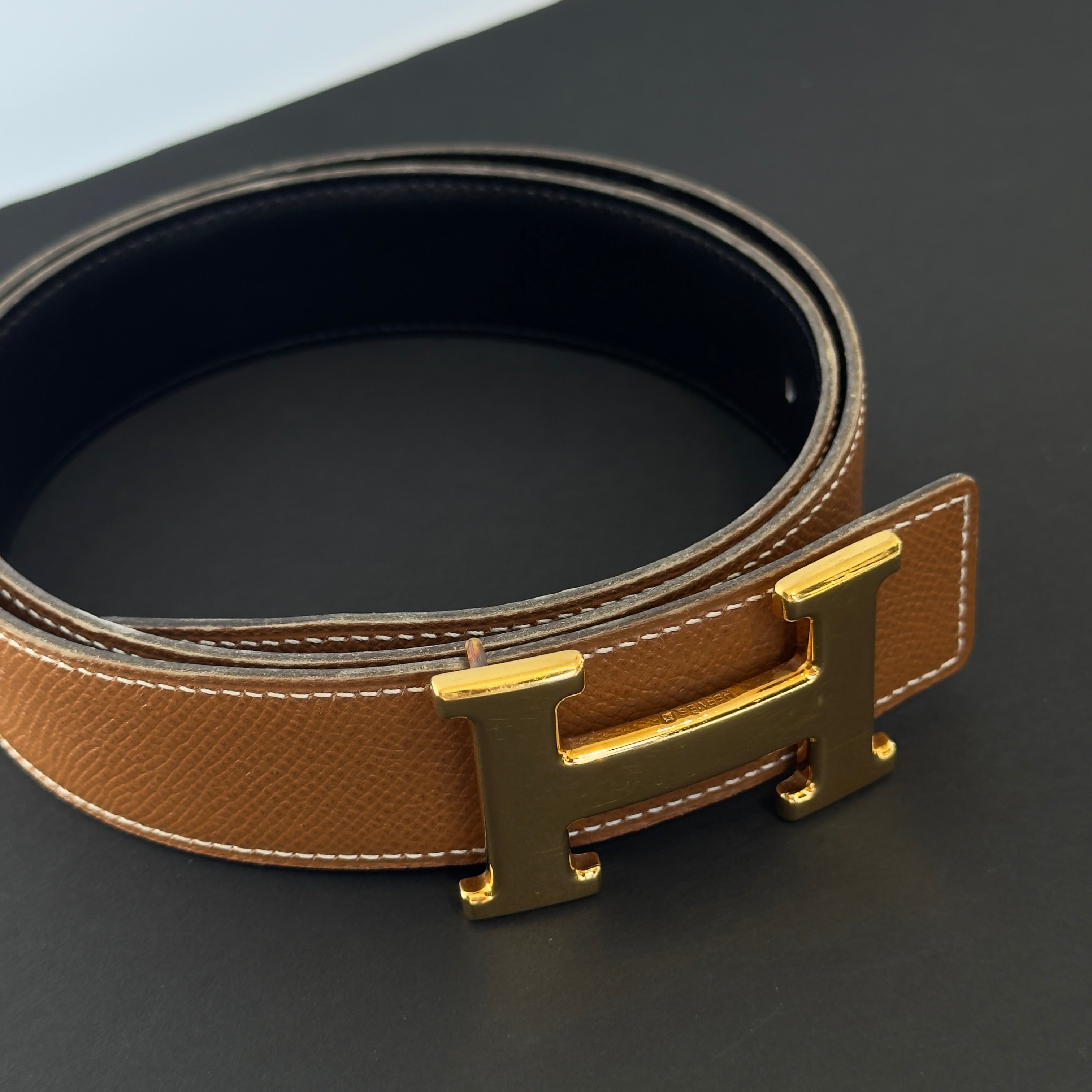 Hermes Box Togo 32mm H Belt 90 - Queen May