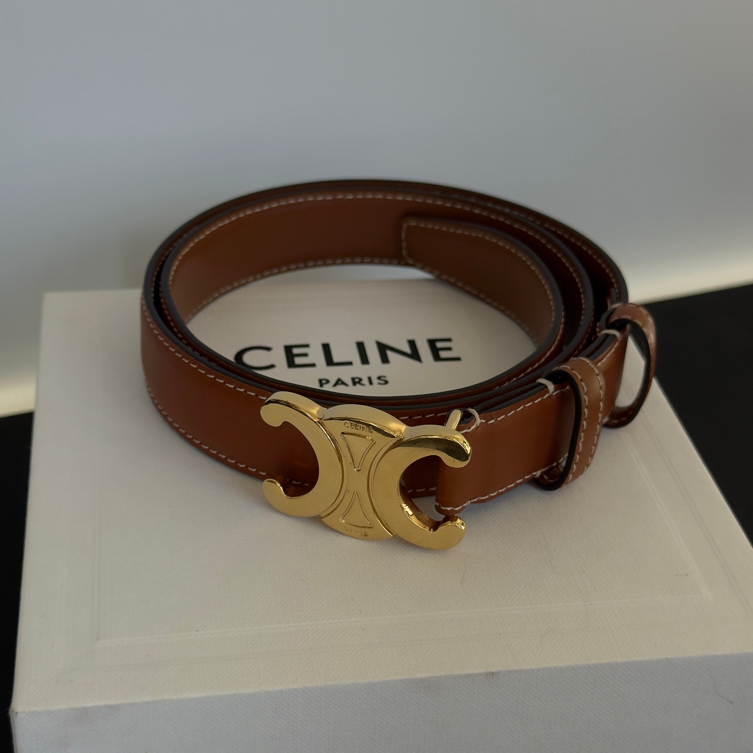 Celine Triomphe Medium Belt - Queen May