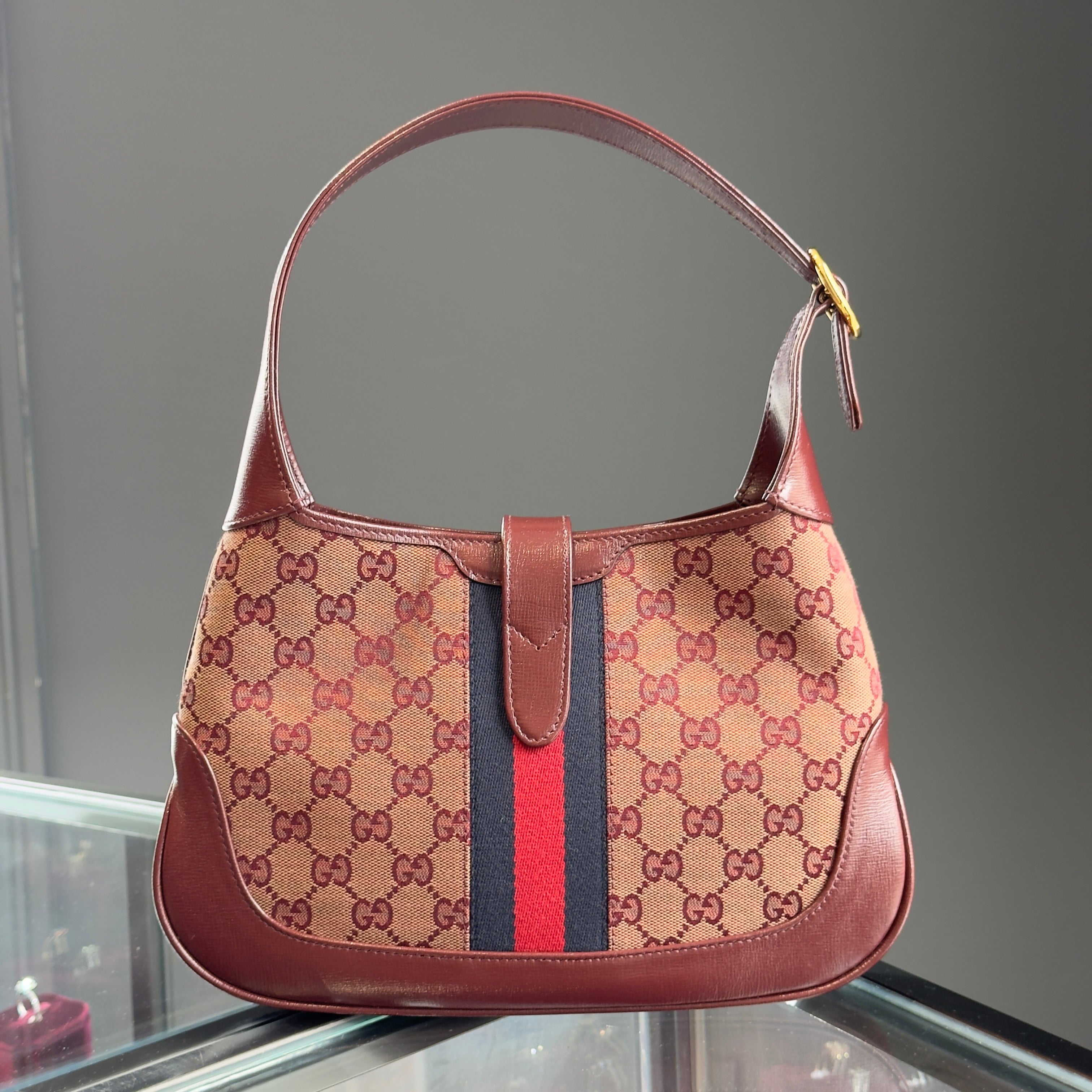 Gucci Jackie 1961 Burgundy - Queen May