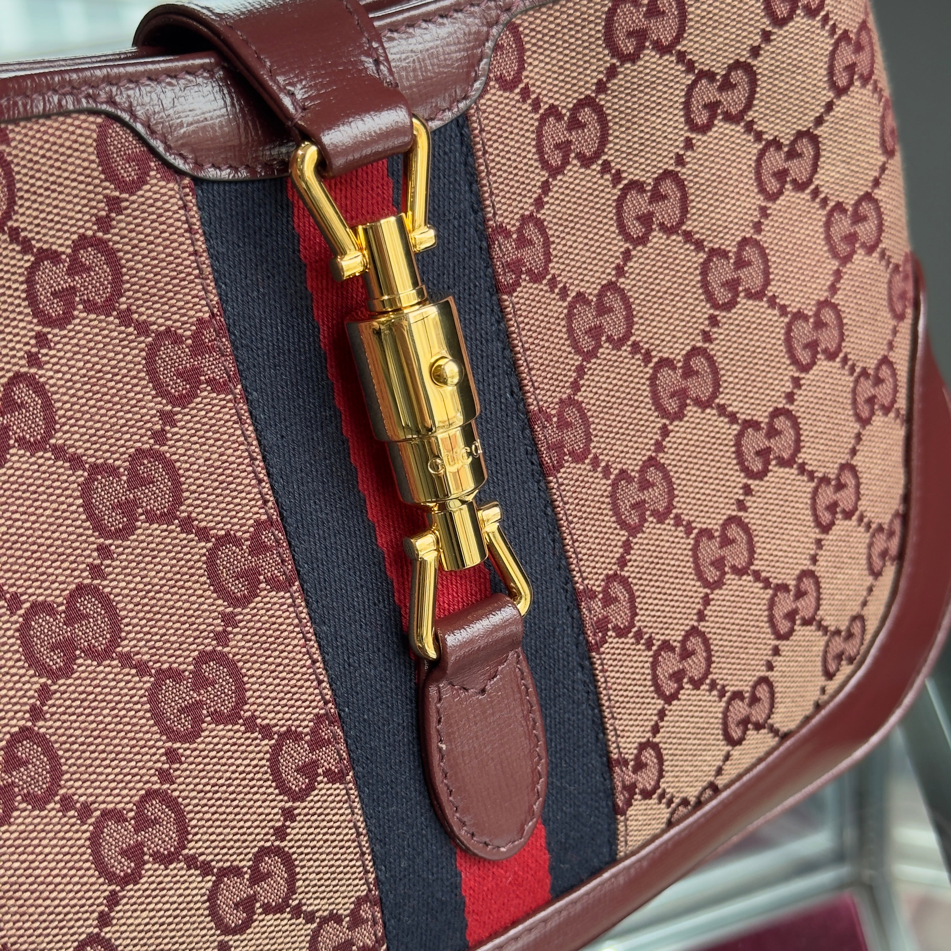 Gucci Jackie 1961 Burgundy - Queen May